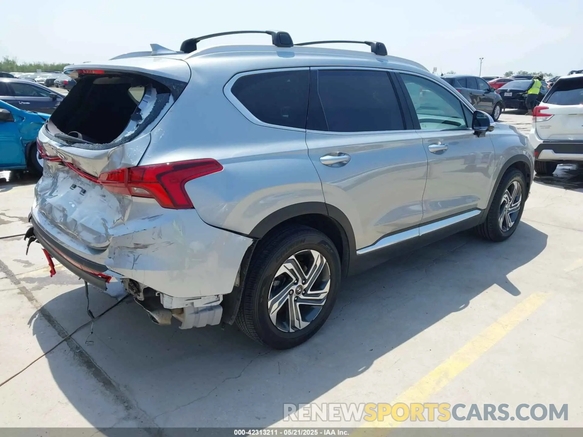 4 Photograph of a damaged car 5NMS34AJXPH620217 HYUNDAI SANTA FE 2023