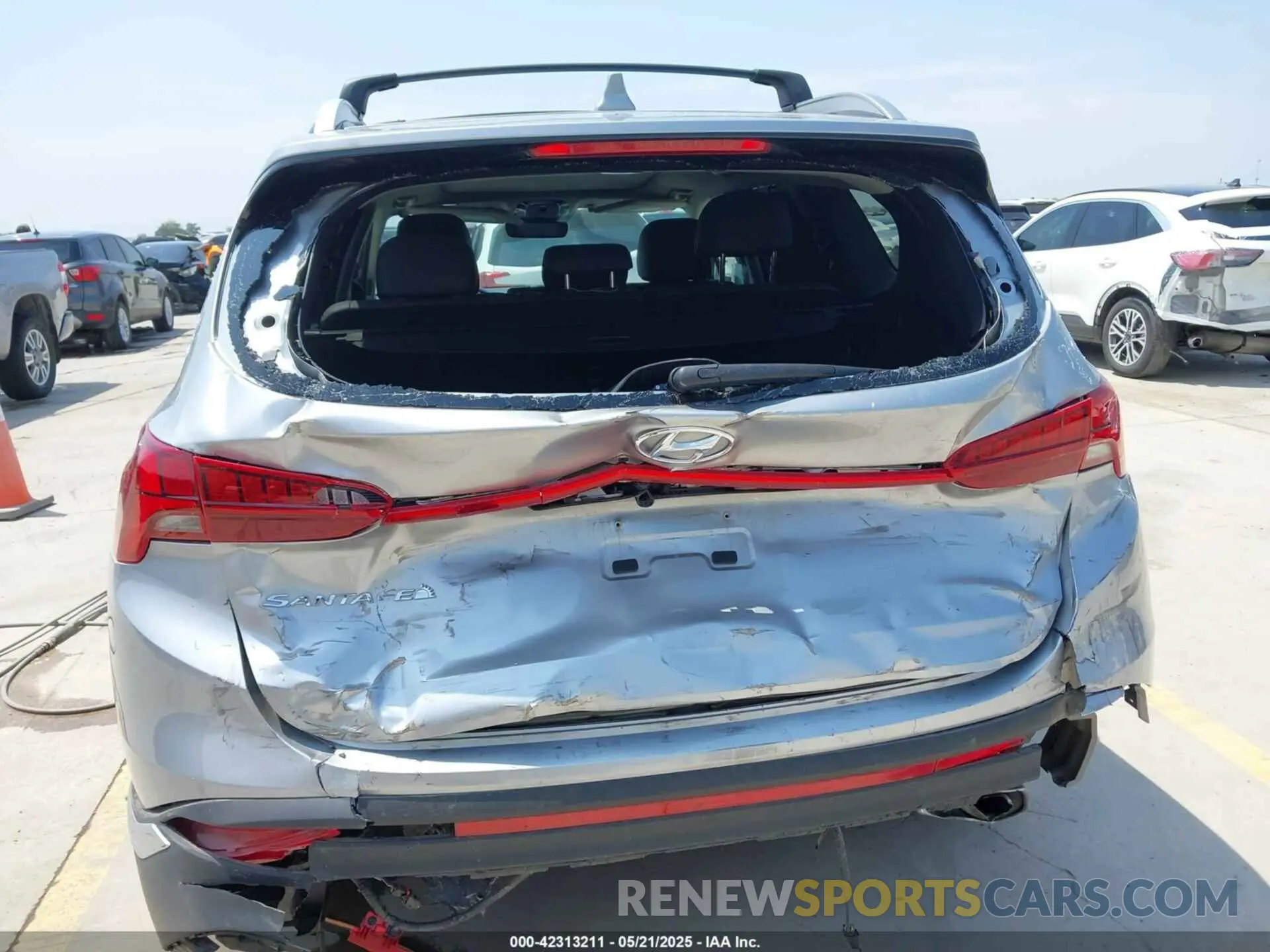 6 Photograph of a damaged car 5NMS34AJXPH620217 HYUNDAI SANTA FE 2023
