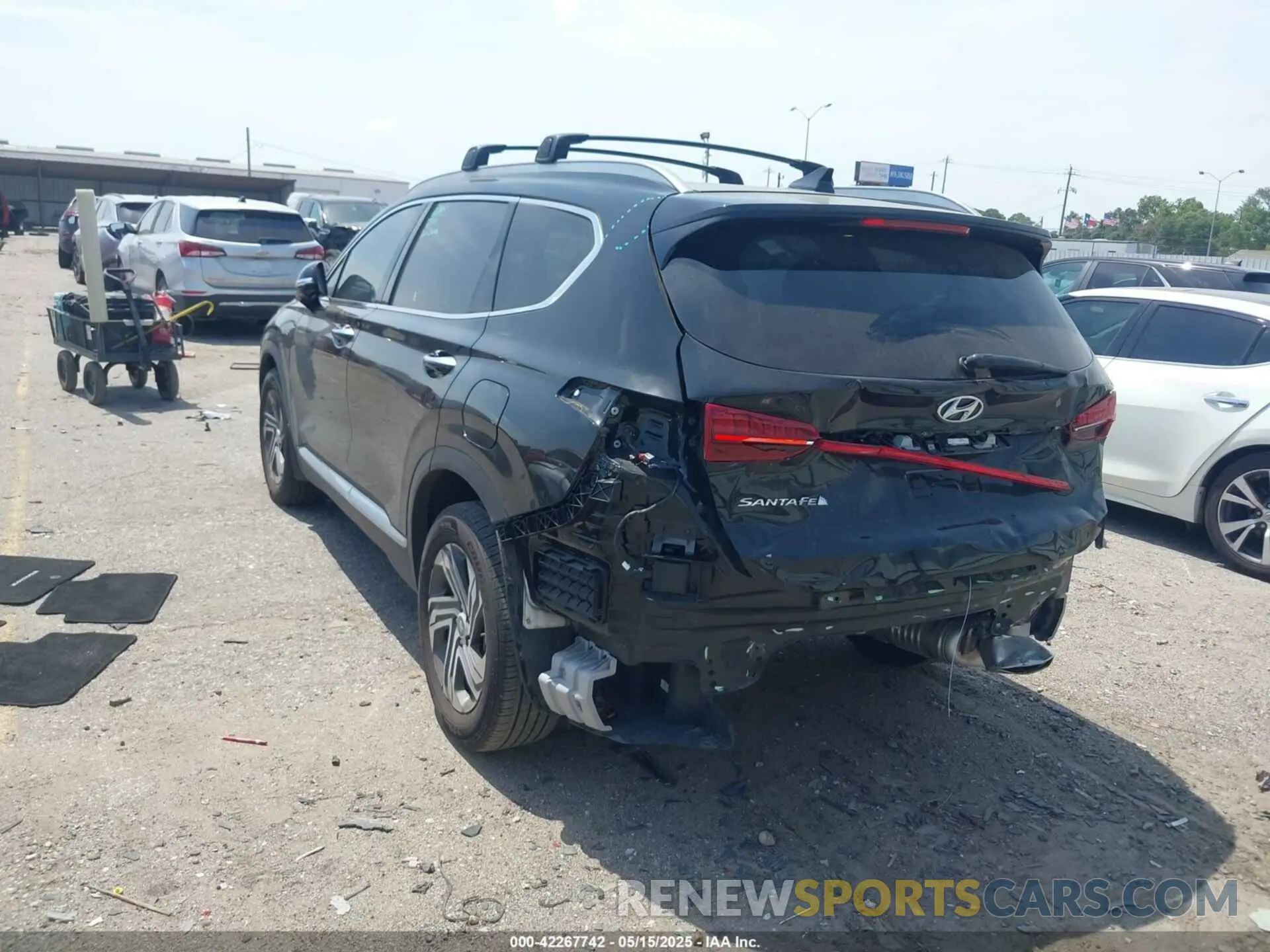 3 Photograph of a damaged car 5NMS34AJXPH622789 HYUNDAI SANTA FE 2023
