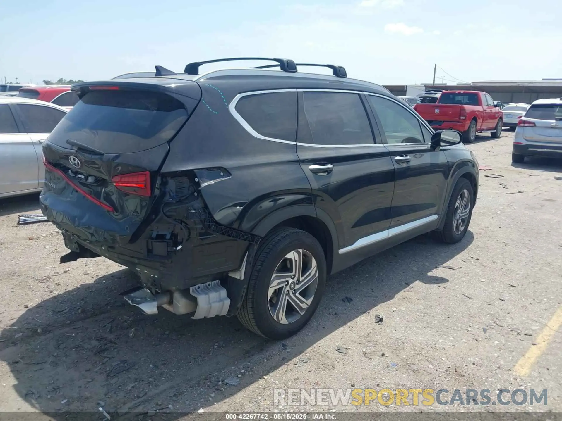 4 Photograph of a damaged car 5NMS34AJXPH622789 HYUNDAI SANTA FE 2023