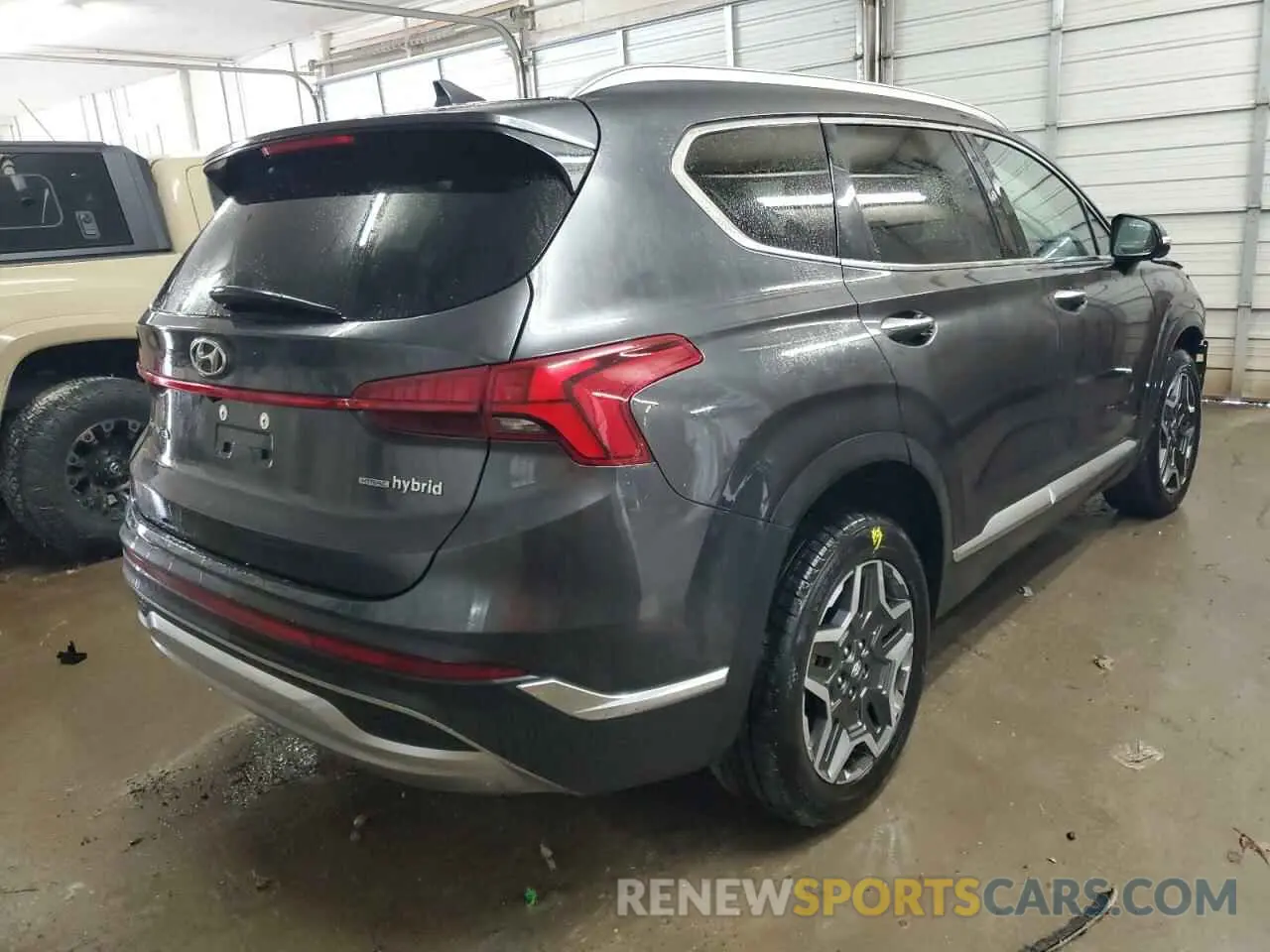 3 Photograph of a damaged car 5NMS3DA14PH011334 HYUNDAI SANTA FE 2023
