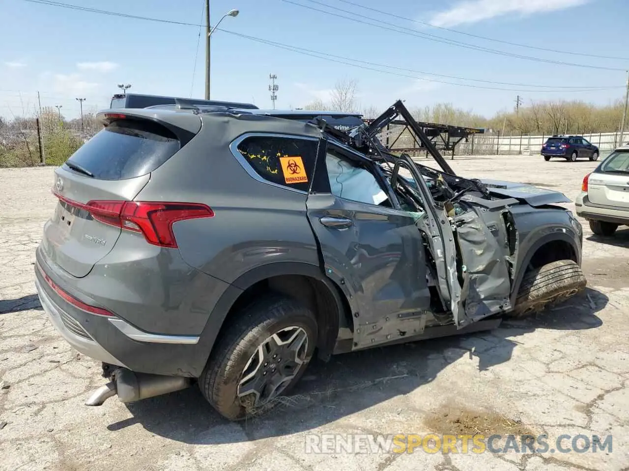 3 Photograph of a damaged car 5NMS3DA14PH011799 HYUNDAI SANTA FE 2023