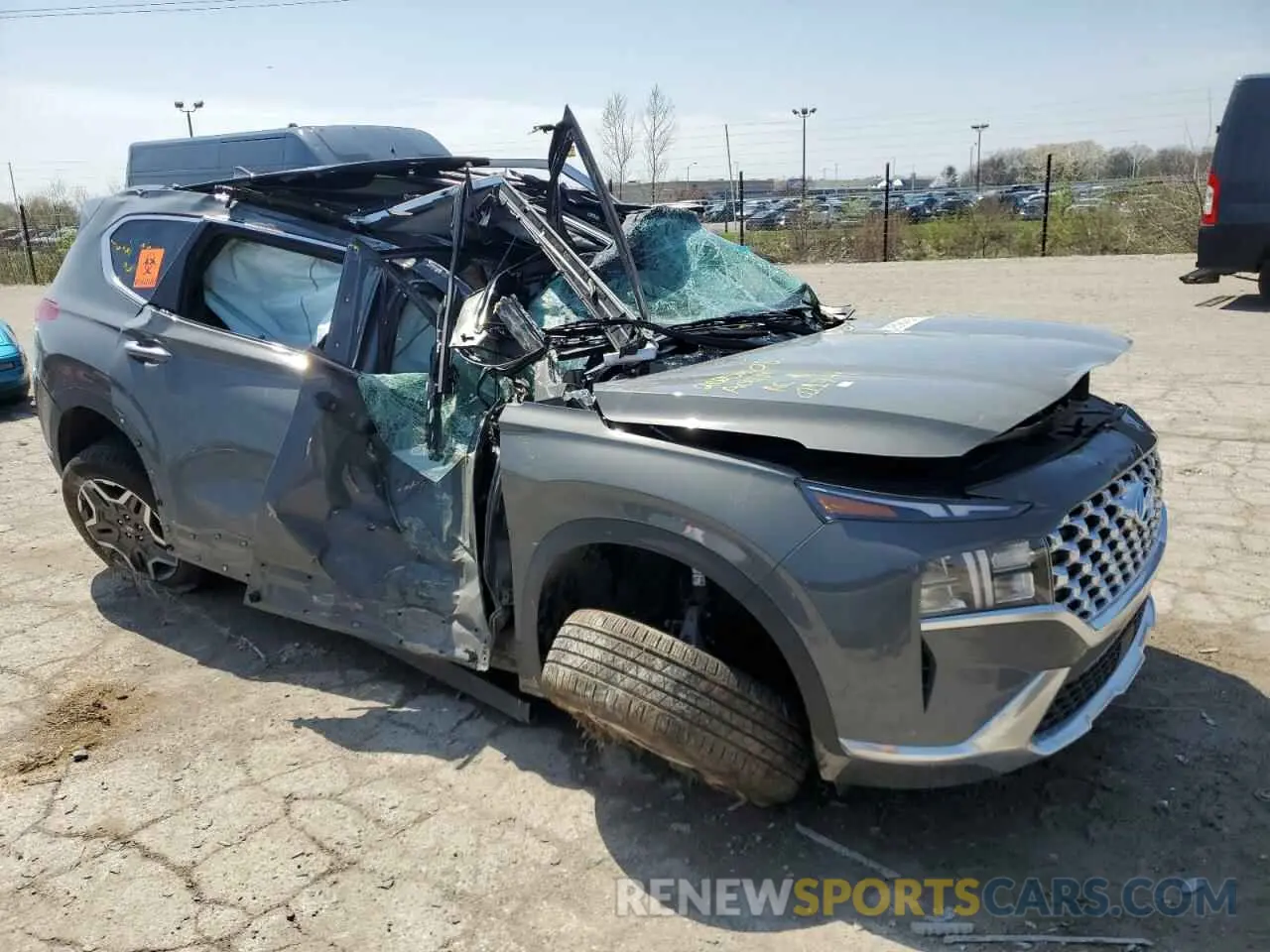 4 Photograph of a damaged car 5NMS3DA14PH011799 HYUNDAI SANTA FE 2023