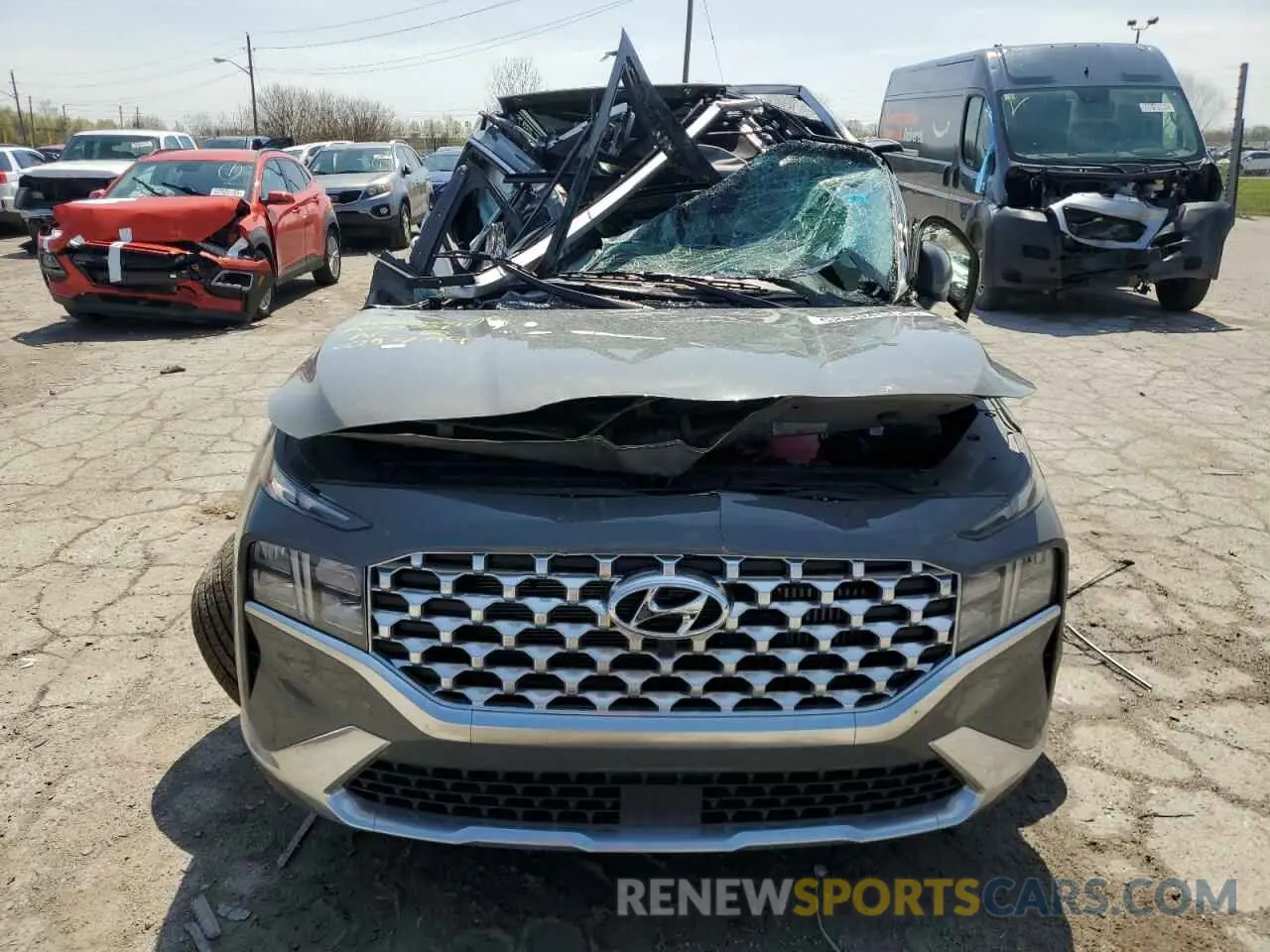 5 Photograph of a damaged car 5NMS3DA14PH011799 HYUNDAI SANTA FE 2023