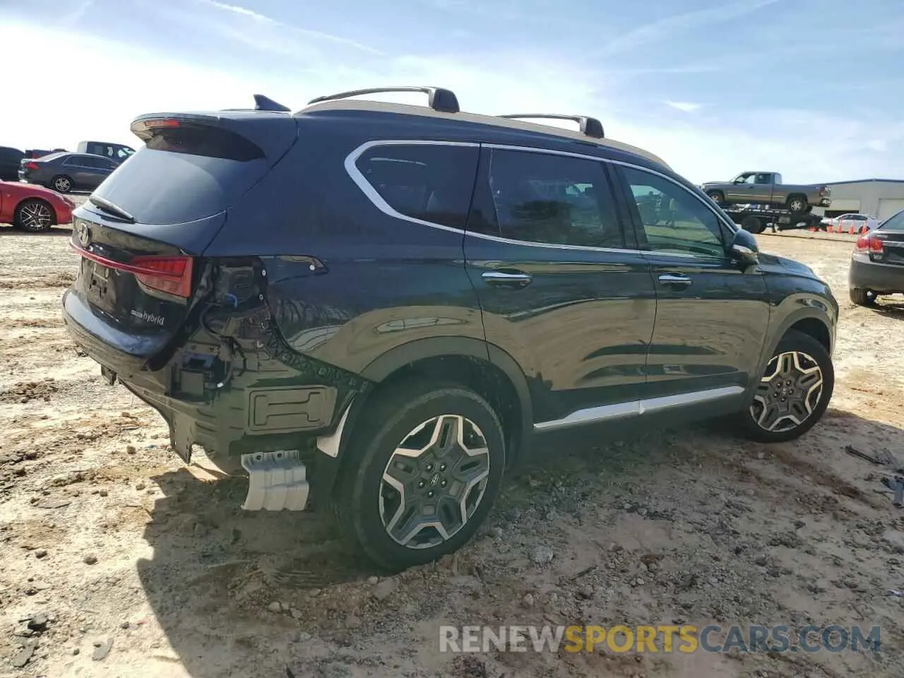 3 Photograph of a damaged car 5NMS3DA15PH020463 HYUNDAI SANTA FE 2023