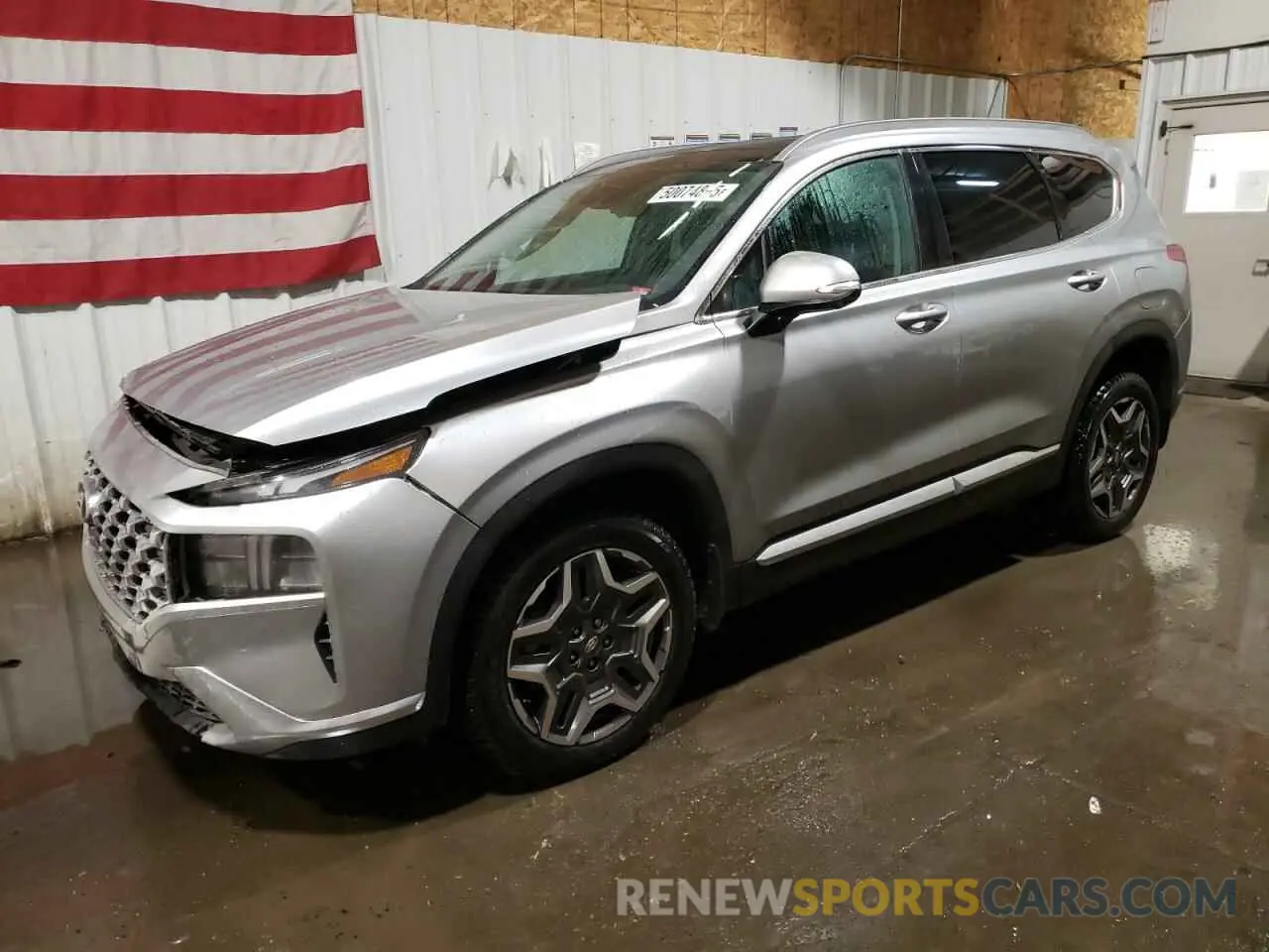 1 Photograph of a damaged car 5NMS3DA19PH022037 HYUNDAI SANTA FE 2023