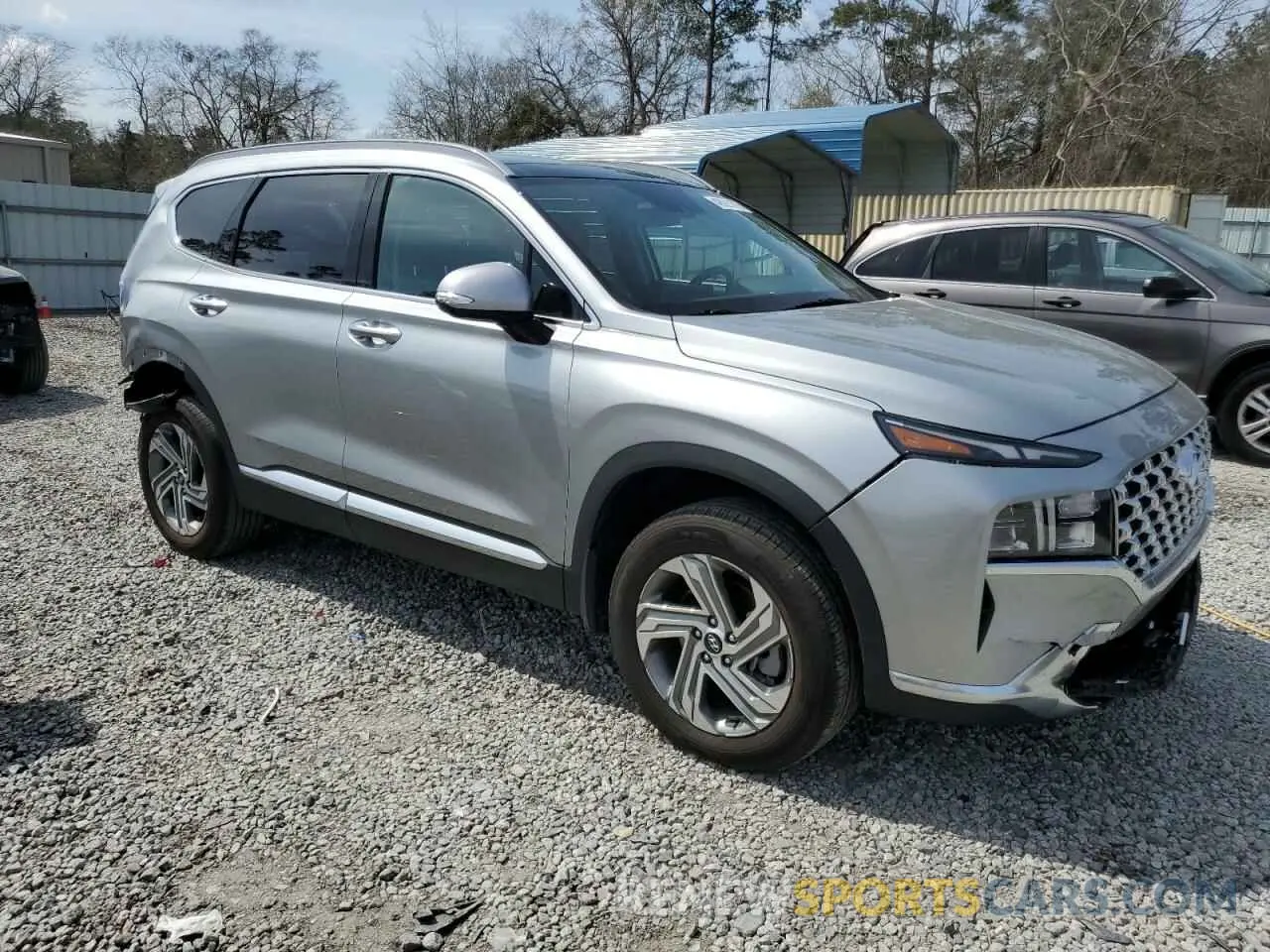 4 Photograph of a damaged car 5NMS3DAJ0PH512785 HYUNDAI SANTA FE 2023