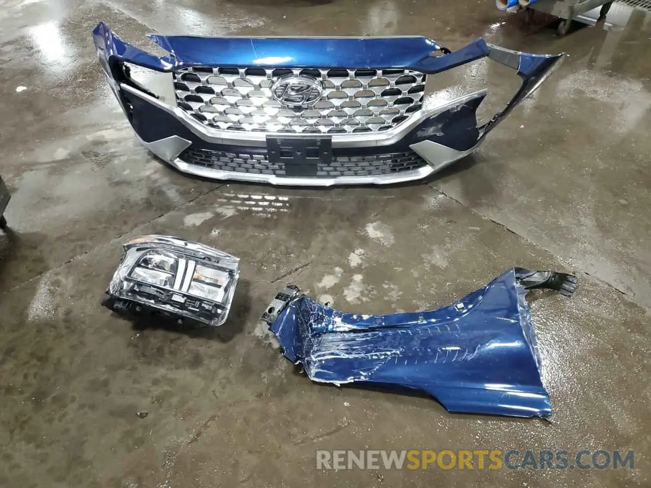 13 Photograph of a damaged car 5NMS3DAJ1PH501309 HYUNDAI SANTA FE 2023