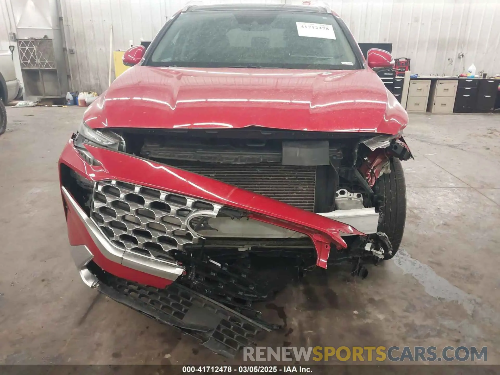 6 Photograph of a damaged car 5NMS3DAJ1PH563678 HYUNDAI SANTA FE 2023