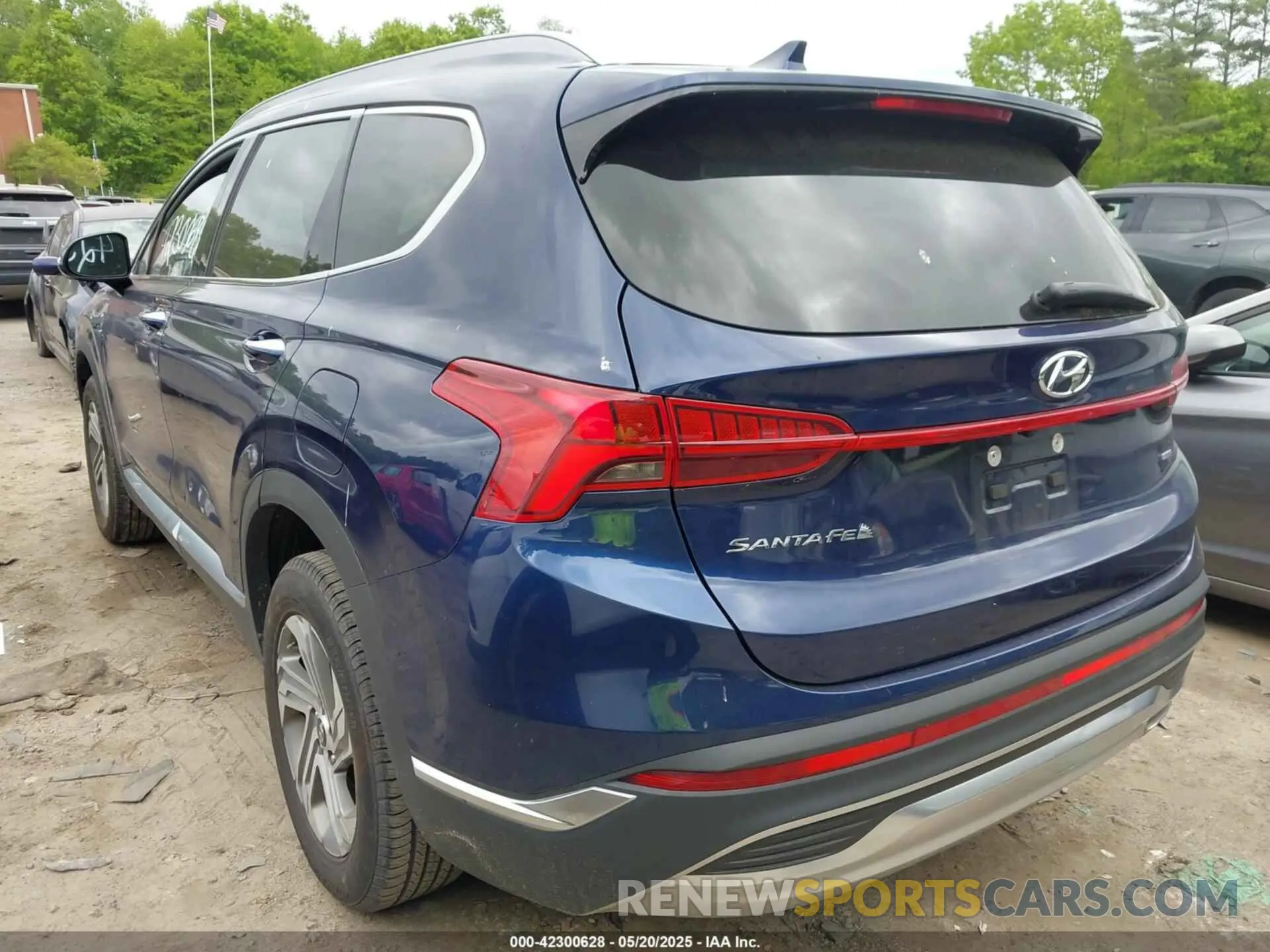 3 Photograph of a damaged car 5NMS3DAJ2PH543438 HYUNDAI SANTA FE 2023