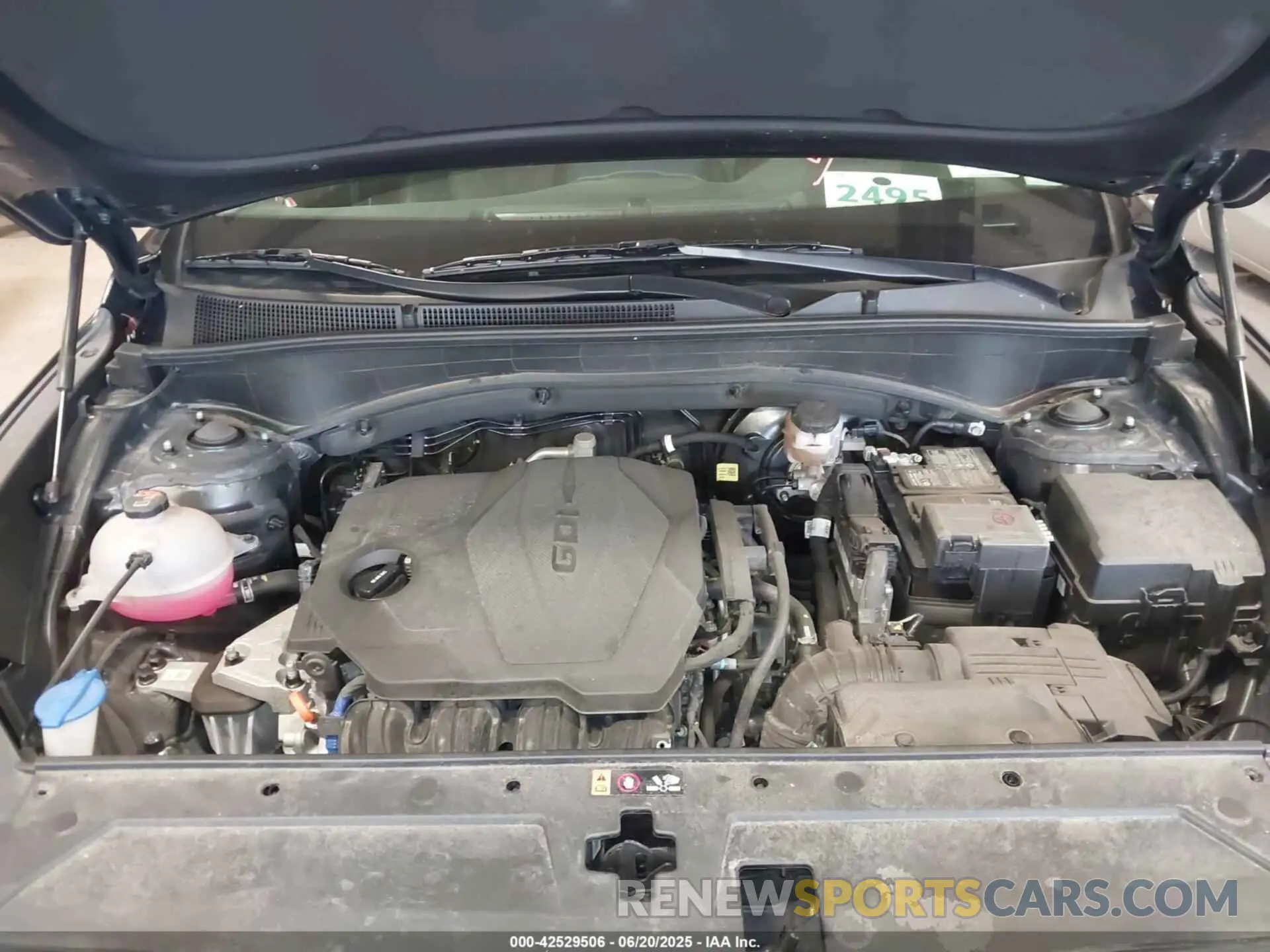 10 Photograph of a damaged car 5NMS3DAJ2PH562829 HYUNDAI SANTA FE 2023