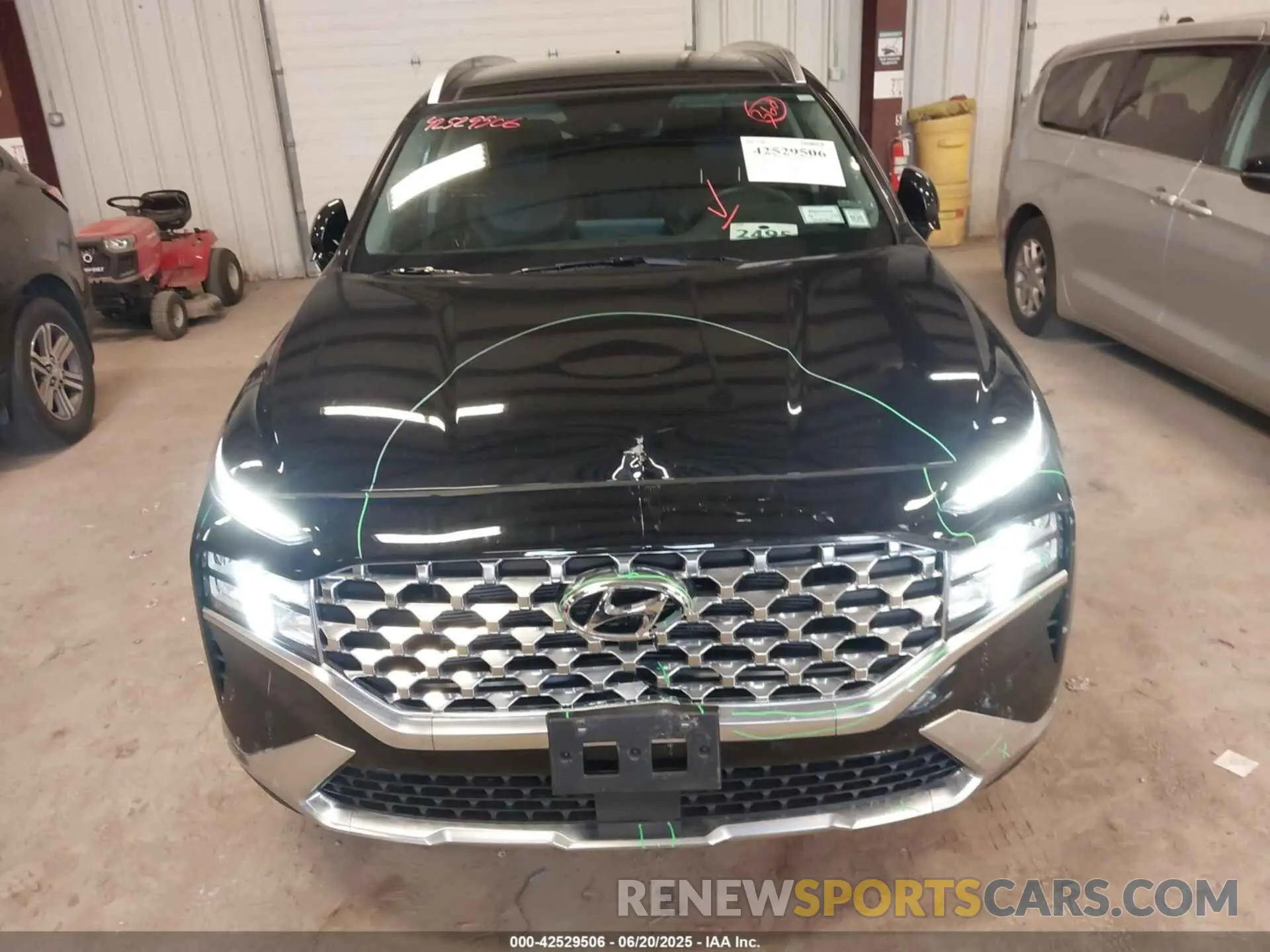 13 Photograph of a damaged car 5NMS3DAJ2PH562829 HYUNDAI SANTA FE 2023