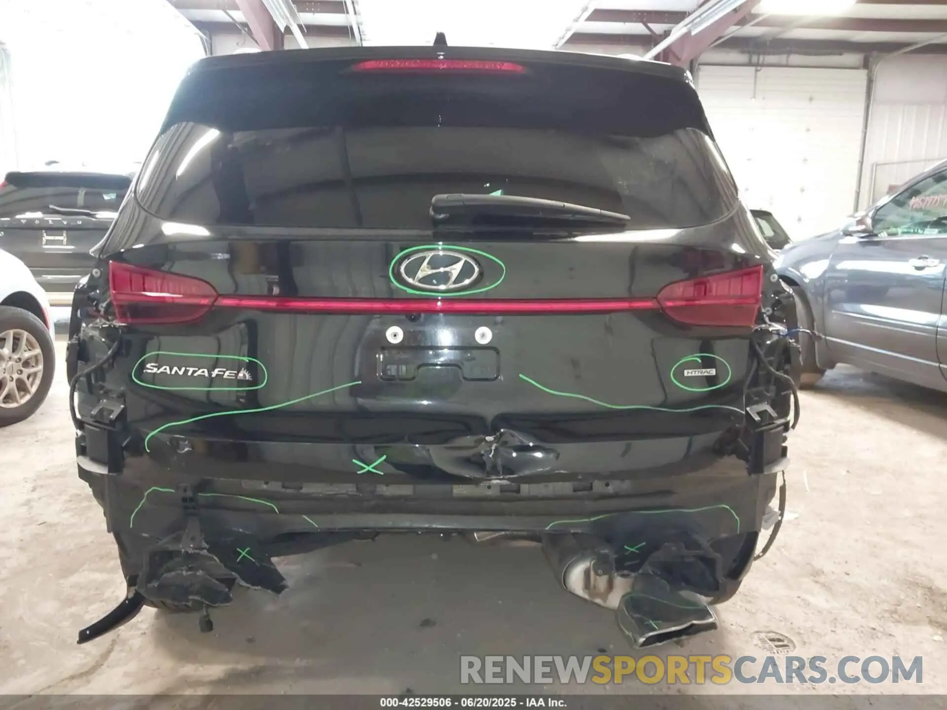 6 Photograph of a damaged car 5NMS3DAJ2PH562829 HYUNDAI SANTA FE 2023