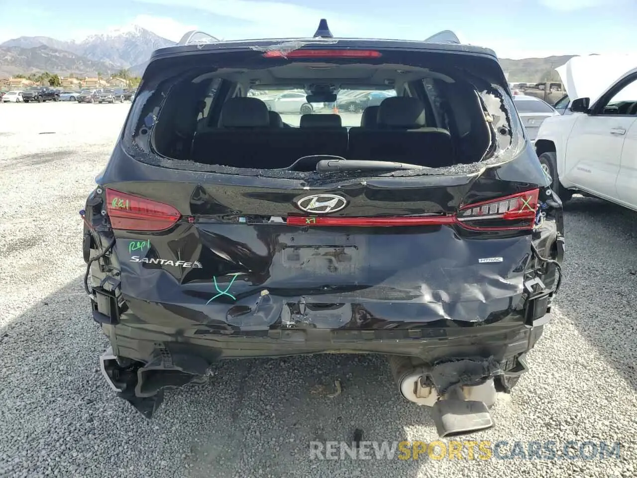 6 Photograph of a damaged car 5NMS3DAJ3PH504843 HYUNDAI SANTA FE 2023