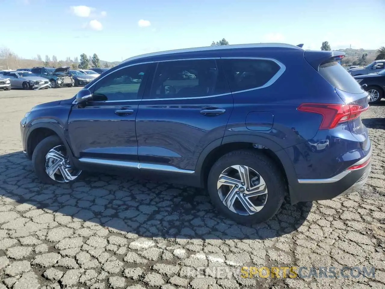 2 Photograph of a damaged car 5NMS3DAJ3PH507466 HYUNDAI SANTA FE 2023