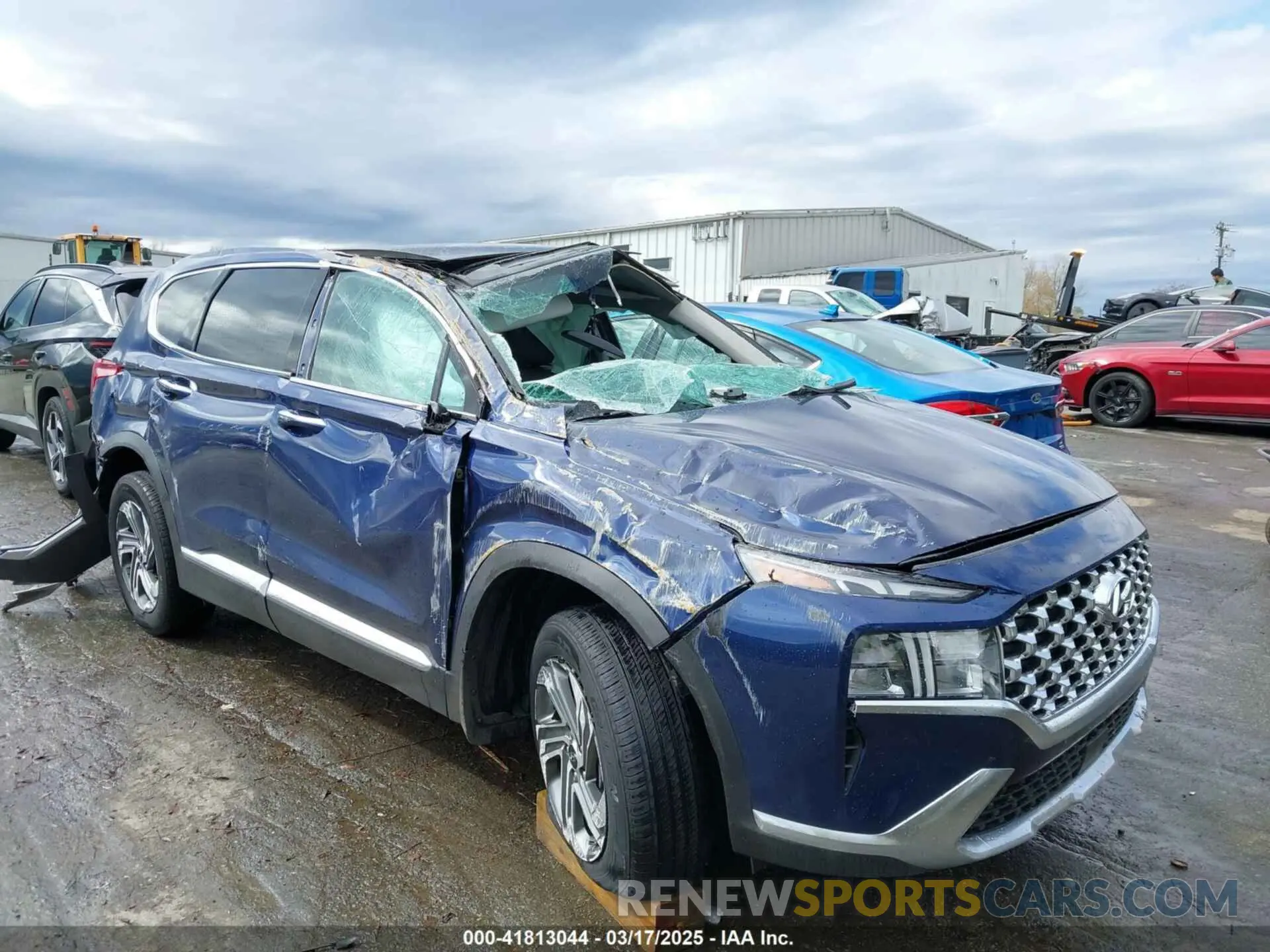 1 Photograph of a damaged car 5NMS3DAJ3PH588436 HYUNDAI SANTA FE 2023