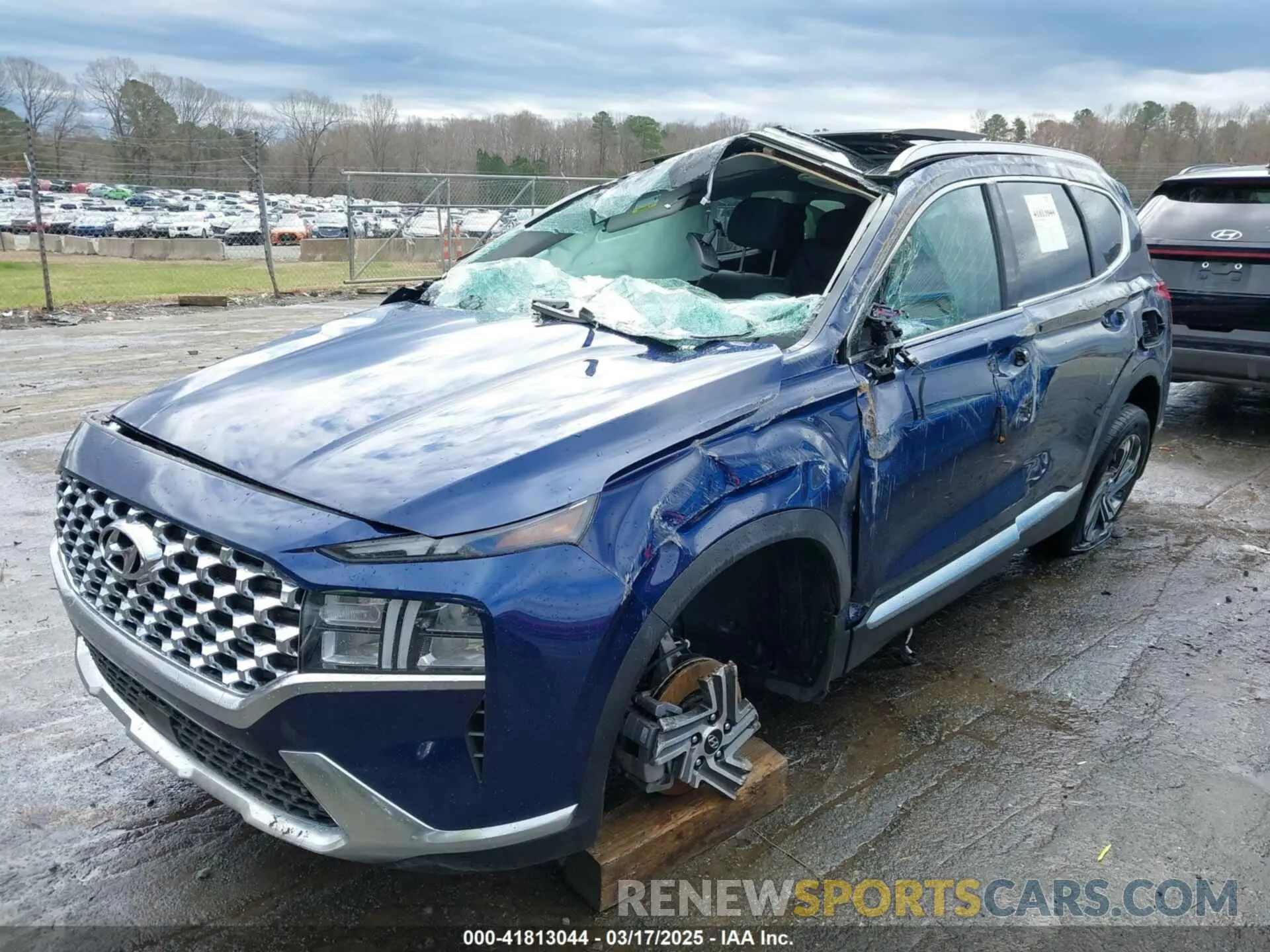 2 Photograph of a damaged car 5NMS3DAJ3PH588436 HYUNDAI SANTA FE 2023