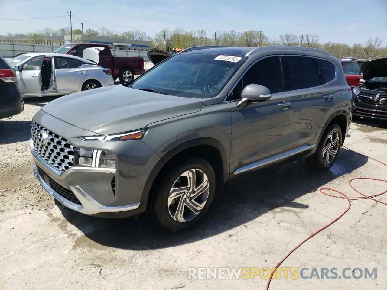 1 Photograph of a damaged car 5NMS3DAJ3PH601315 HYUNDAI SANTA FE 2023