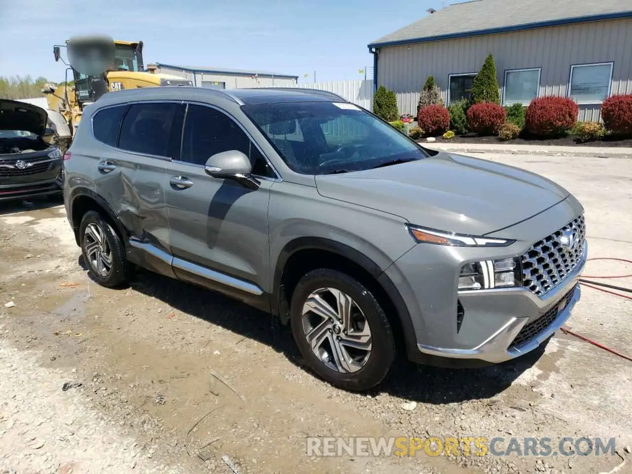 4 Photograph of a damaged car 5NMS3DAJ3PH601315 HYUNDAI SANTA FE 2023
