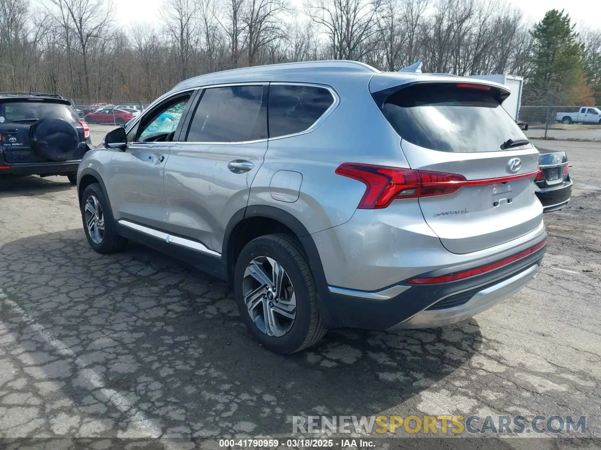 3 Photograph of a damaged car 5NMS3DAJ3PH604263 HYUNDAI SANTA FE 2023