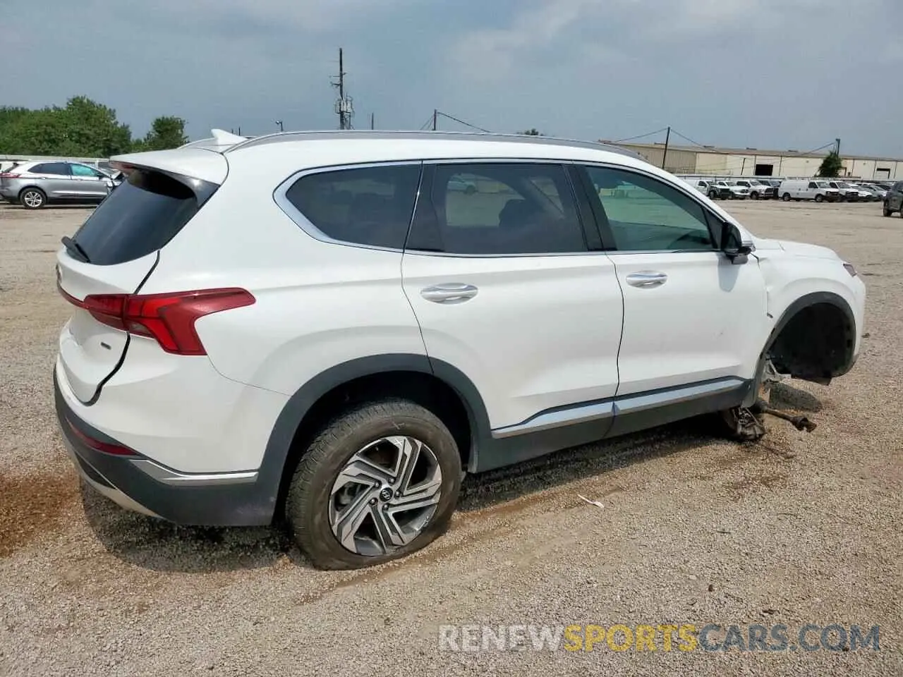 3 Photograph of a damaged car 5NMS3DAJ4PH517388 HYUNDAI SANTA FE 2023