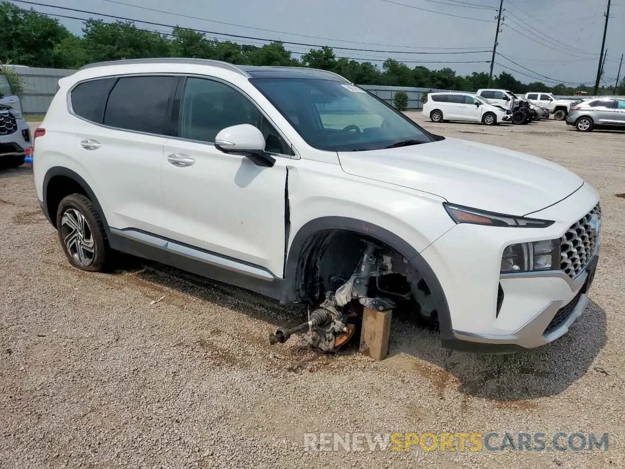 4 Photograph of a damaged car 5NMS3DAJ4PH517388 HYUNDAI SANTA FE 2023
