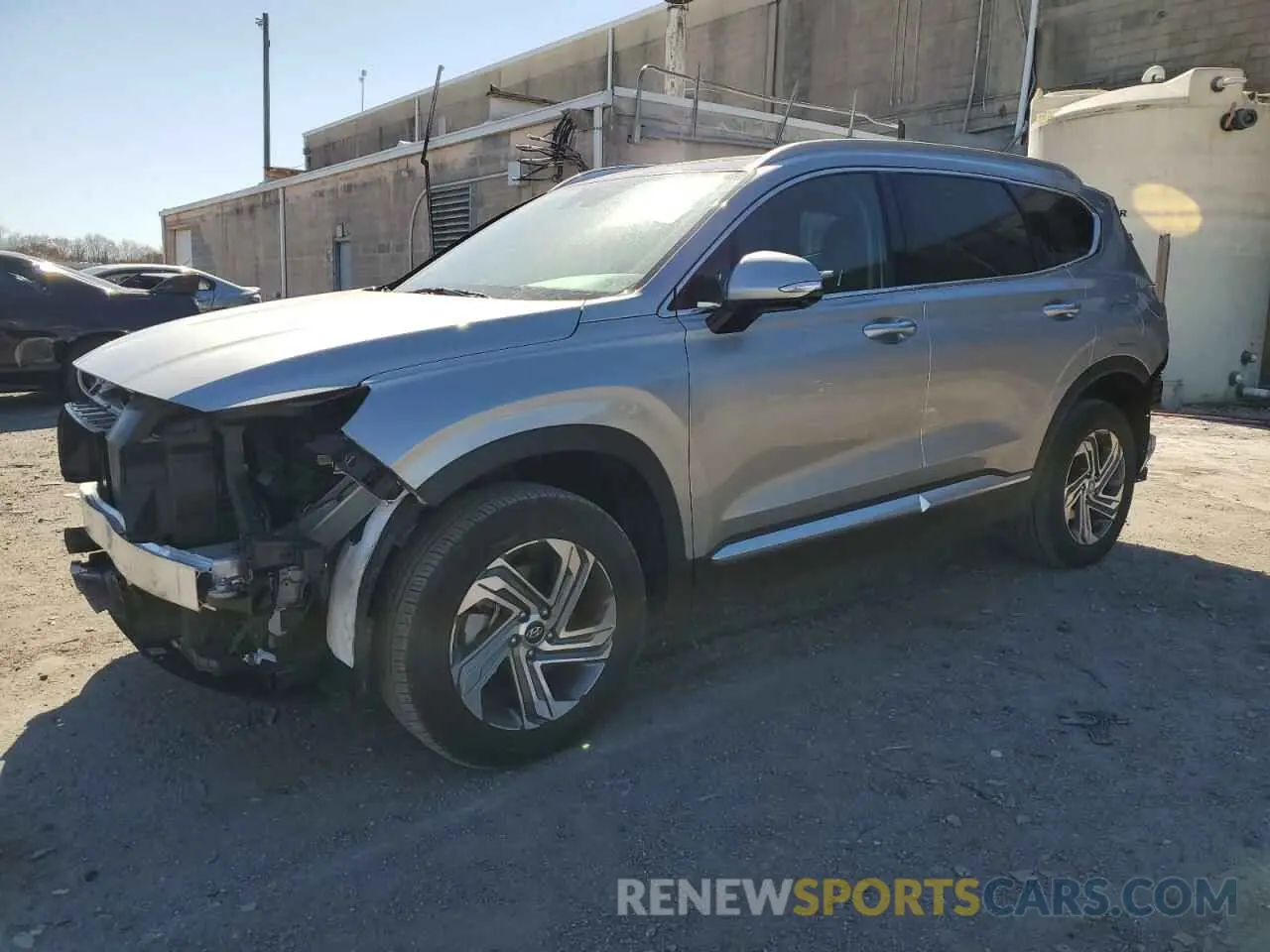 1 Photograph of a damaged car 5NMS3DAJ5PH606161 HYUNDAI SANTA FE 2023