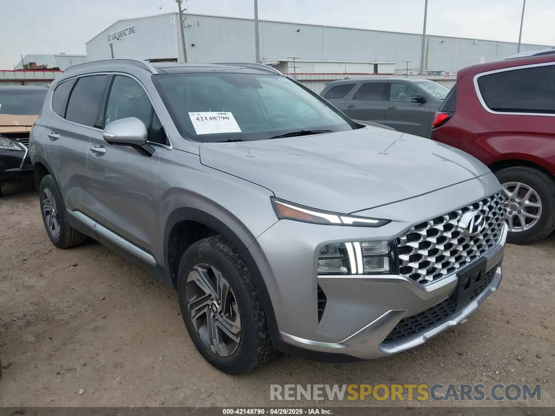 1 Photograph of a damaged car 5NMS3DAJ5PH638673 HYUNDAI SANTA FE 2023