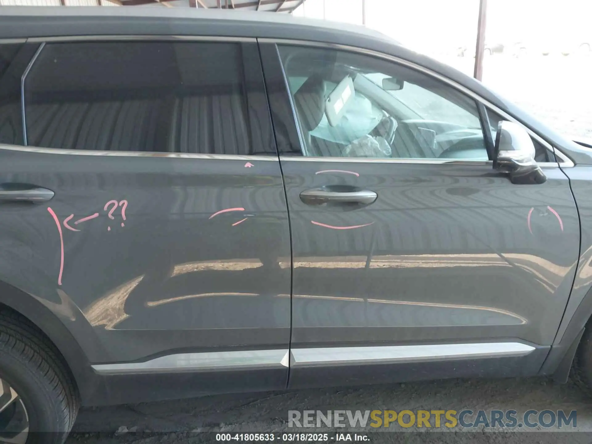 14 Photograph of a damaged car 5NMS3DAJ6PH534161 HYUNDAI SANTA FE 2023