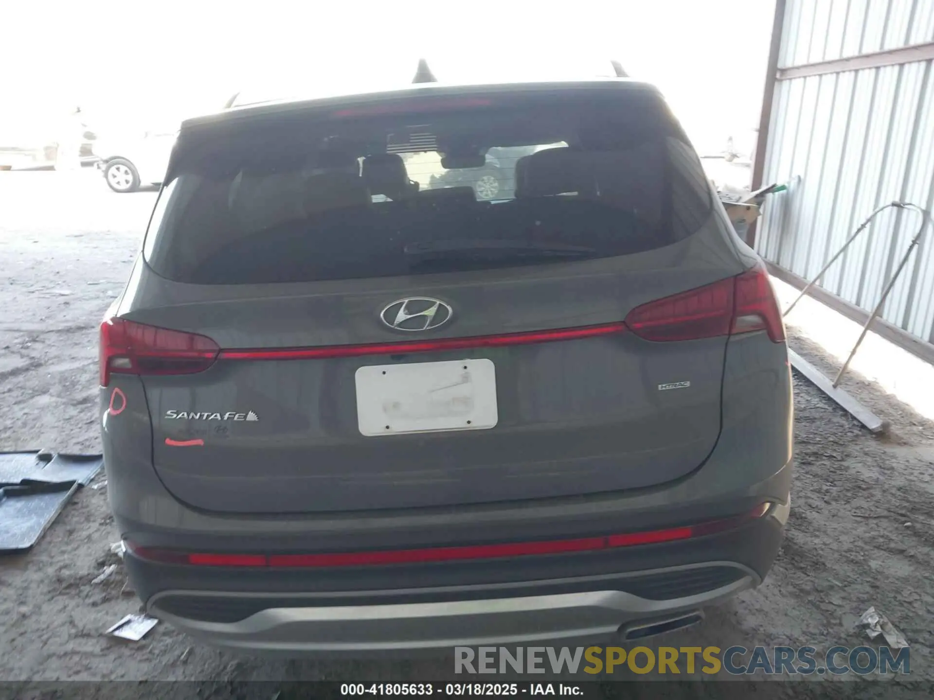 17 Photograph of a damaged car 5NMS3DAJ6PH534161 HYUNDAI SANTA FE 2023