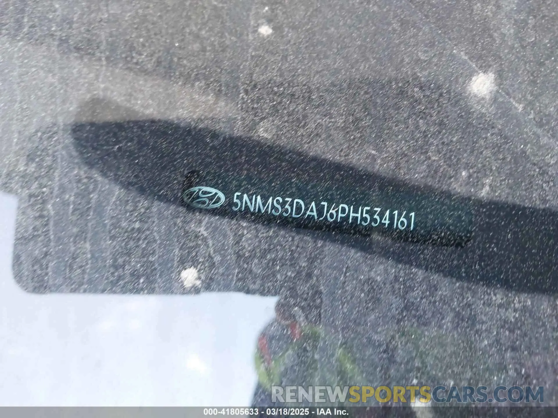 9 Photograph of a damaged car 5NMS3DAJ6PH534161 HYUNDAI SANTA FE 2023