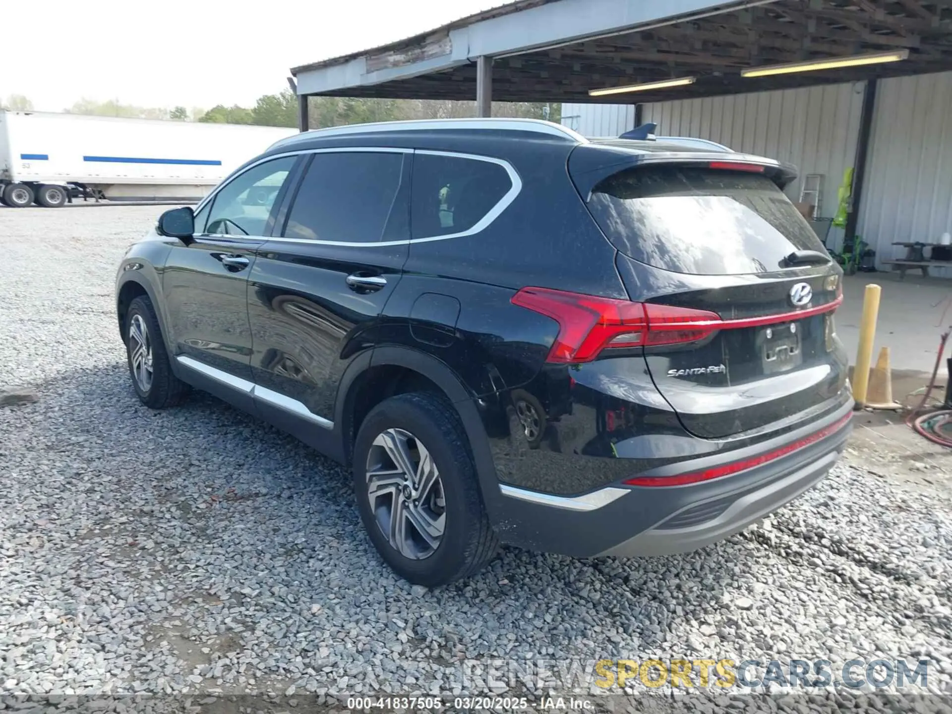 3 Photograph of a damaged car 5NMS3DAJ6PH570707 HYUNDAI SANTA FE 2023