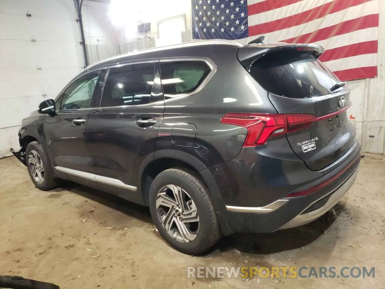 2 Photograph of a damaged car 5NMS3DAJ6PH608310 HYUNDAI SANTA FE 2023