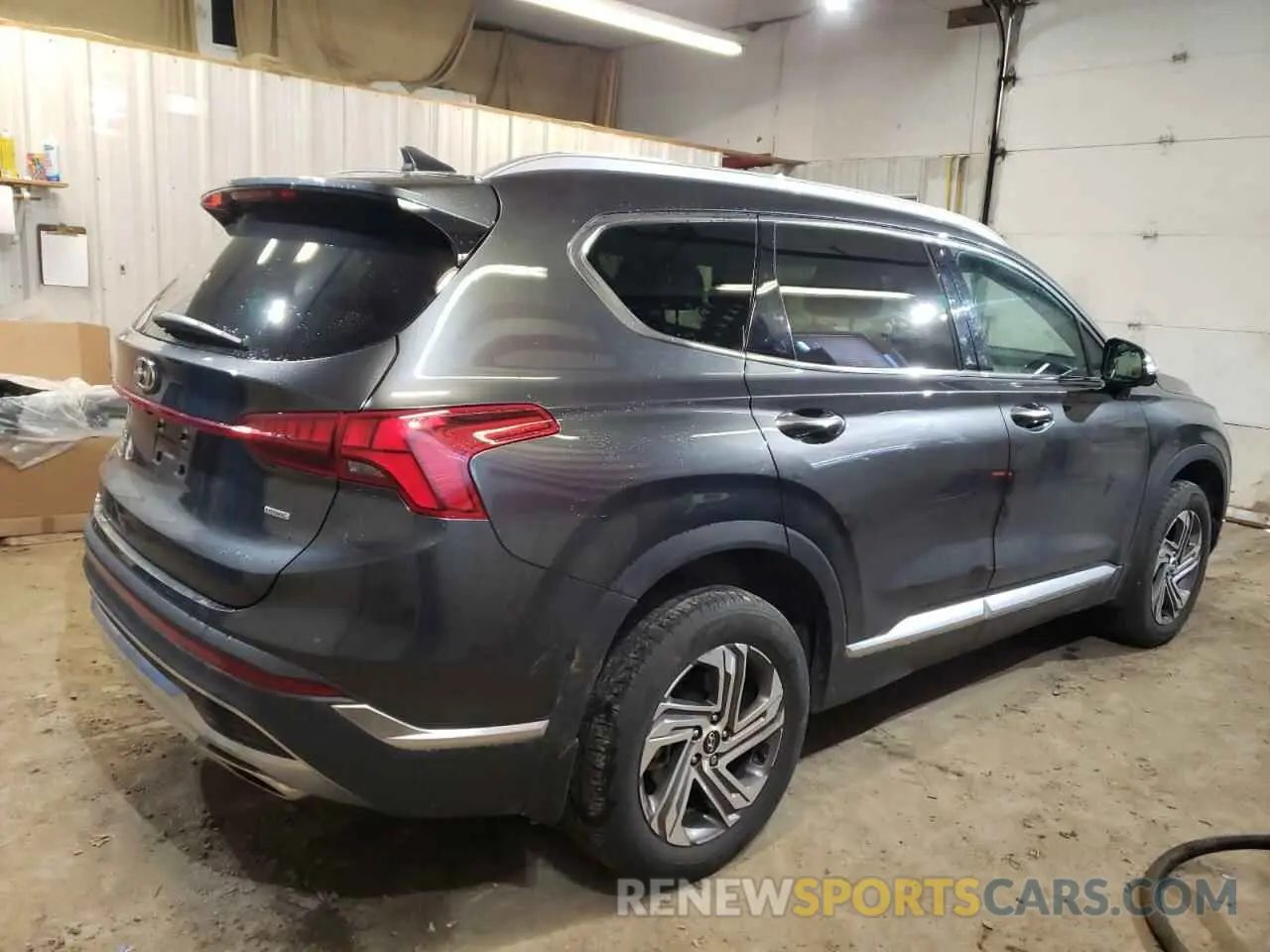 3 Photograph of a damaged car 5NMS3DAJ6PH608310 HYUNDAI SANTA FE 2023