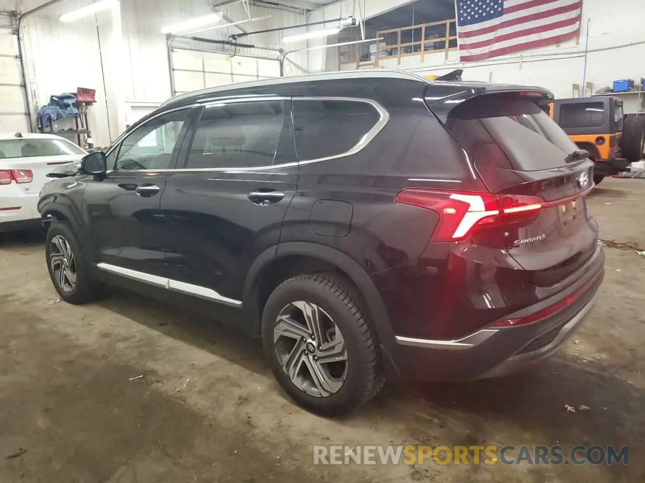 2 Photograph of a damaged car 5NMS3DAJ7PH501525 HYUNDAI SANTA FE 2023