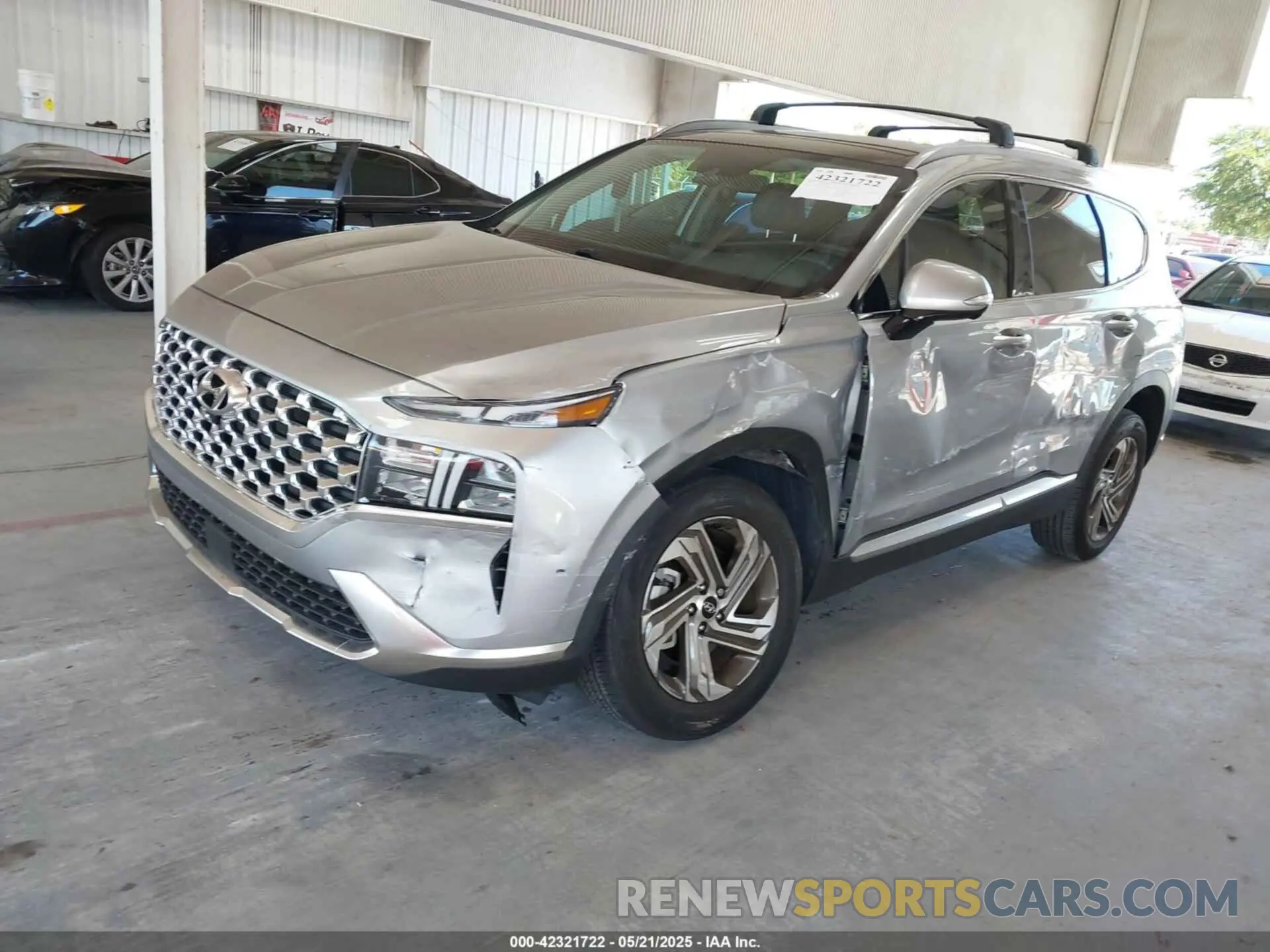 2 Photograph of a damaged car 5NMS3DAJ7PH536100 HYUNDAI SANTA FE 2023