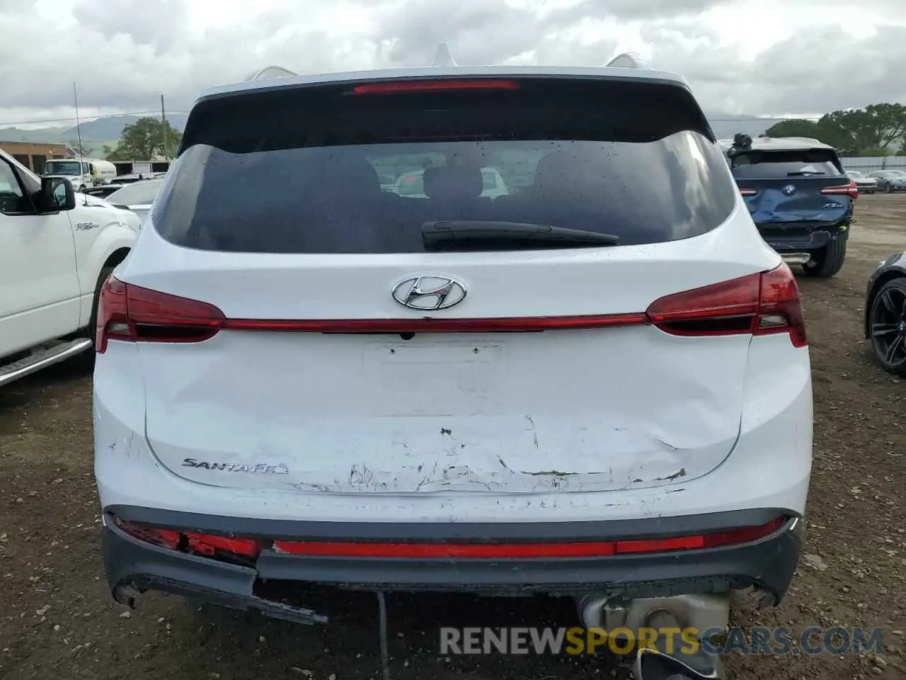6 Photograph of a damaged car 5NMS3DAJ8PH527292 HYUNDAI SANTA FE 2023