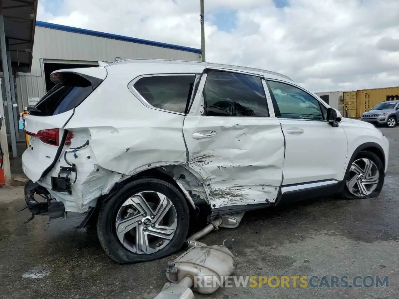 3 Photograph of a damaged car 5NMS3DAJ8PH626999 HYUNDAI SANTA FE 2023