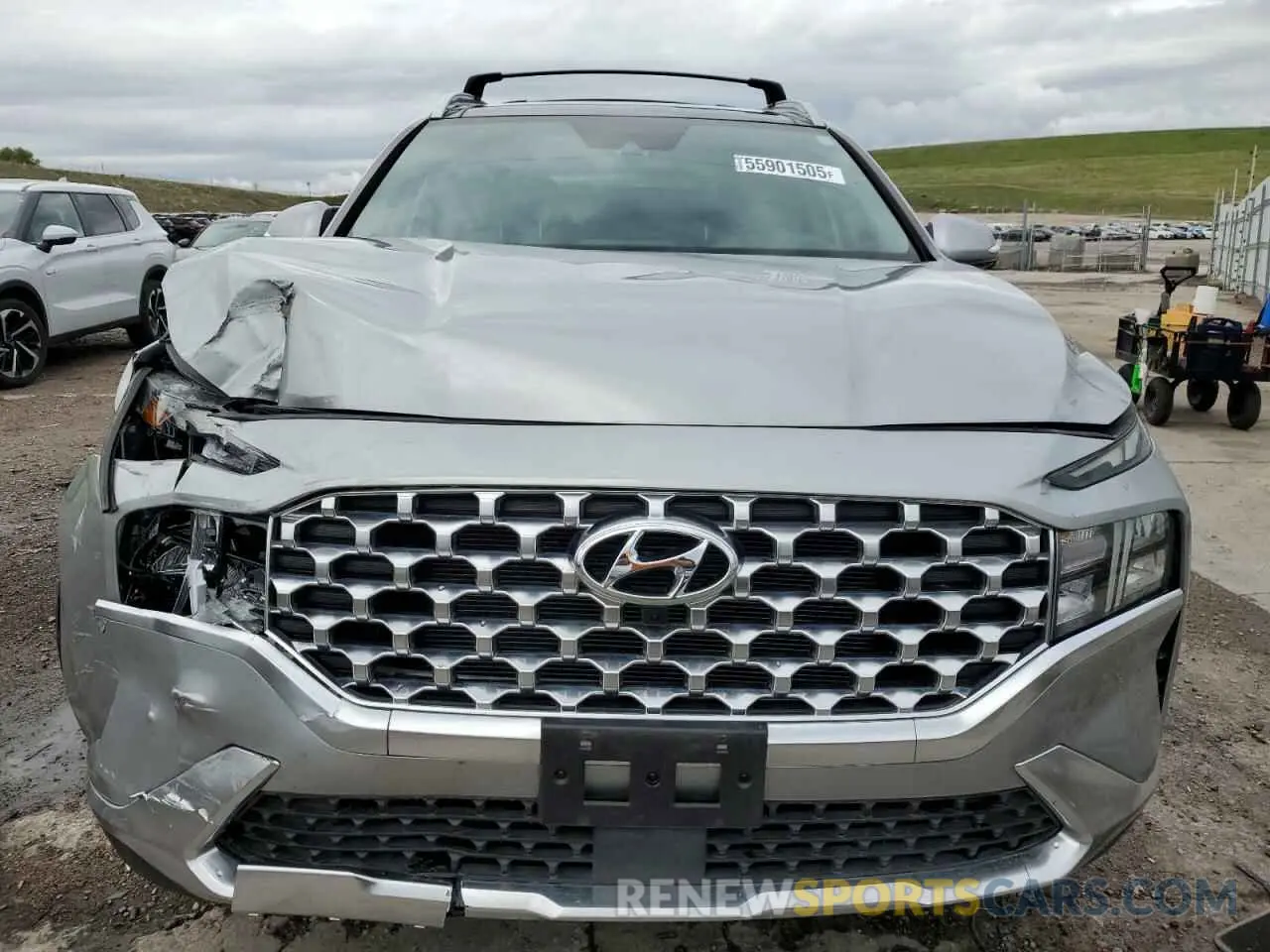 5 Photograph of a damaged car 5NMS3DAJ9PH512784 HYUNDAI SANTA FE 2023