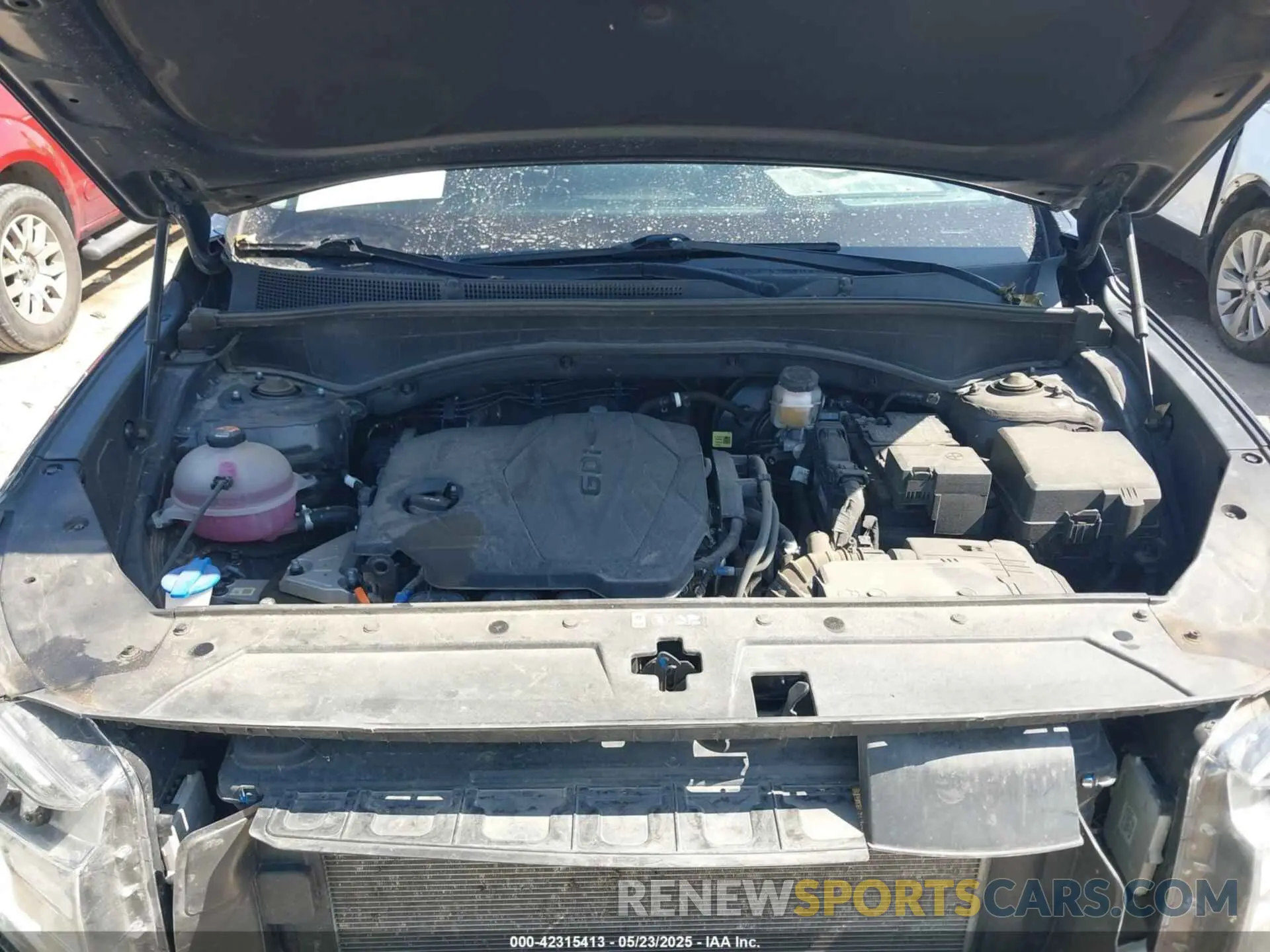 10 Photograph of a damaged car 5NMS3DAJ9PH651412 HYUNDAI SANTA FE 2023