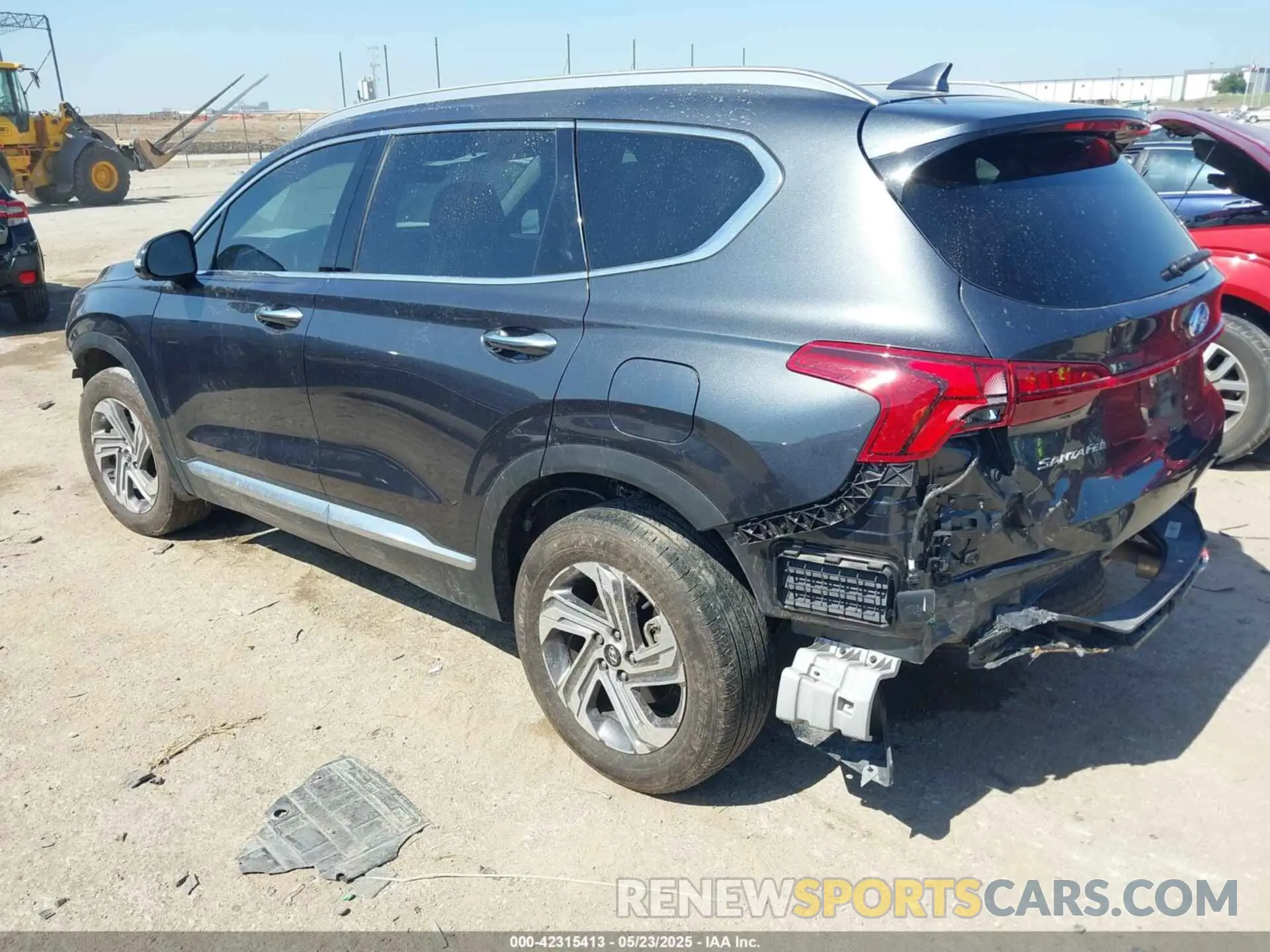 3 Photograph of a damaged car 5NMS3DAJ9PH651412 HYUNDAI SANTA FE 2023