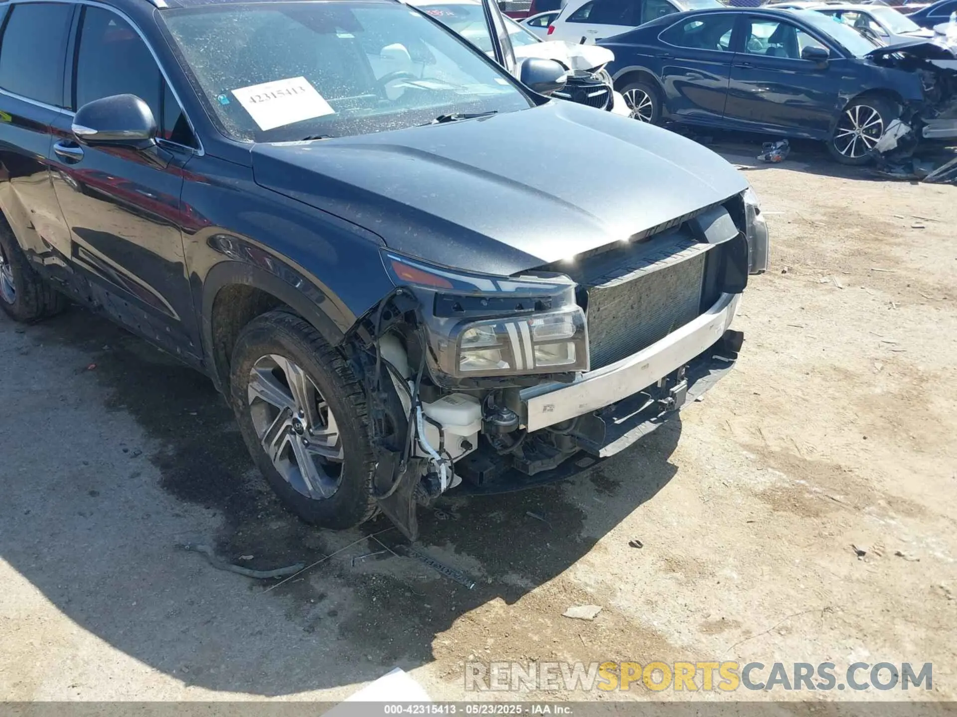 6 Photograph of a damaged car 5NMS3DAJ9PH651412 HYUNDAI SANTA FE 2023
