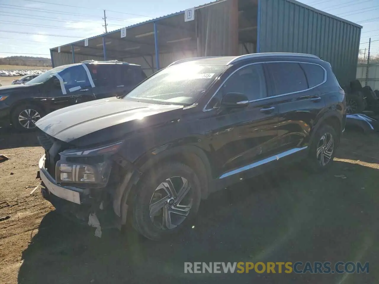 1 Photograph of a damaged car 5NMS3DAJXPH508369 HYUNDAI SANTA FE 2023