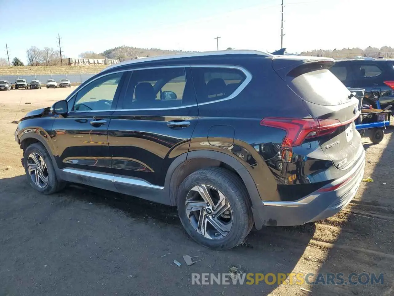 2 Photograph of a damaged car 5NMS3DAJXPH508369 HYUNDAI SANTA FE 2023