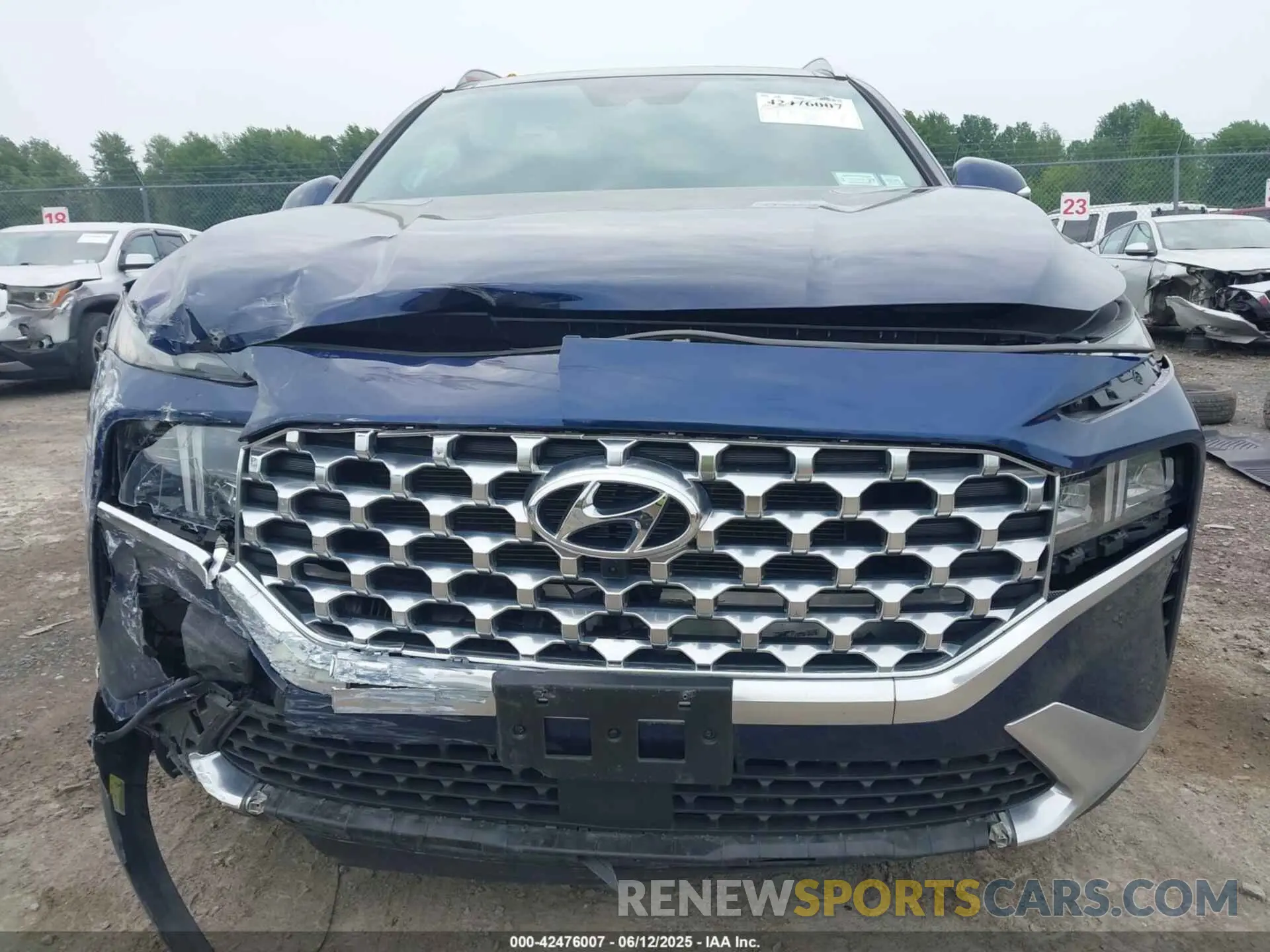 12 Photograph of a damaged car 5NMS3DAJXPH546409 HYUNDAI SANTA FE 2023