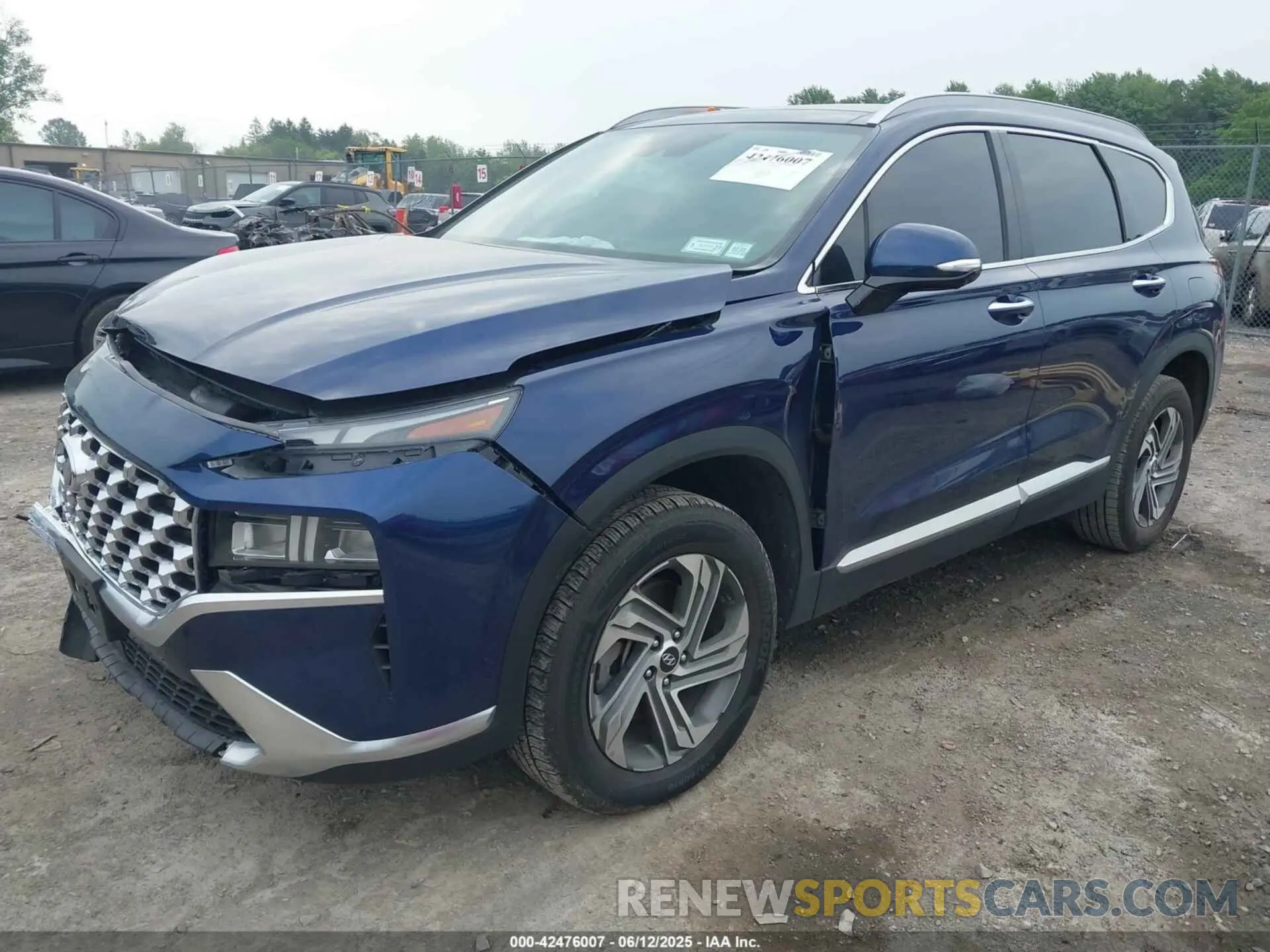 2 Photograph of a damaged car 5NMS3DAJXPH546409 HYUNDAI SANTA FE 2023
