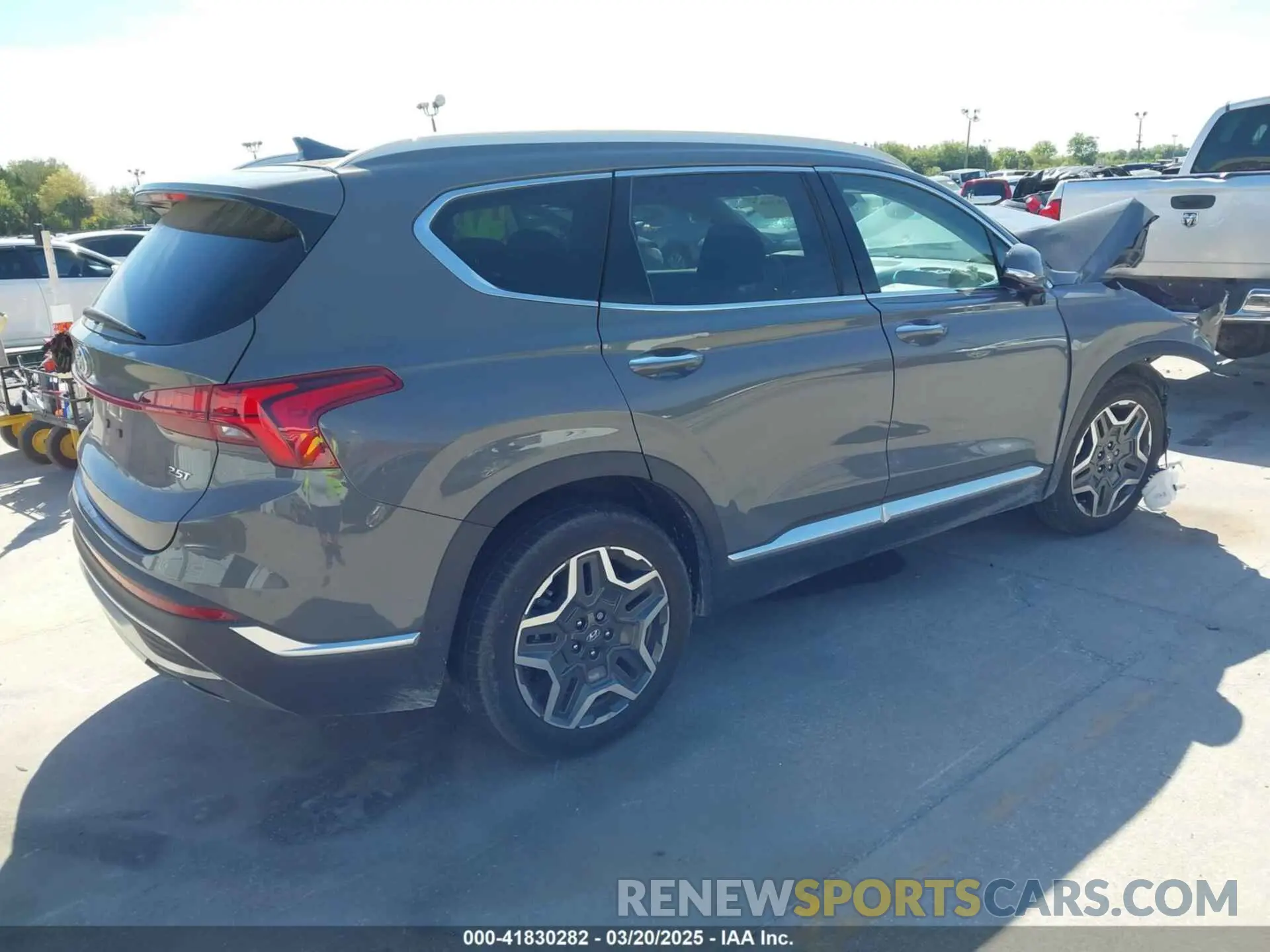 4 Photograph of a damaged car 5NMS44AL0PH619236 HYUNDAI SANTA FE 2023
