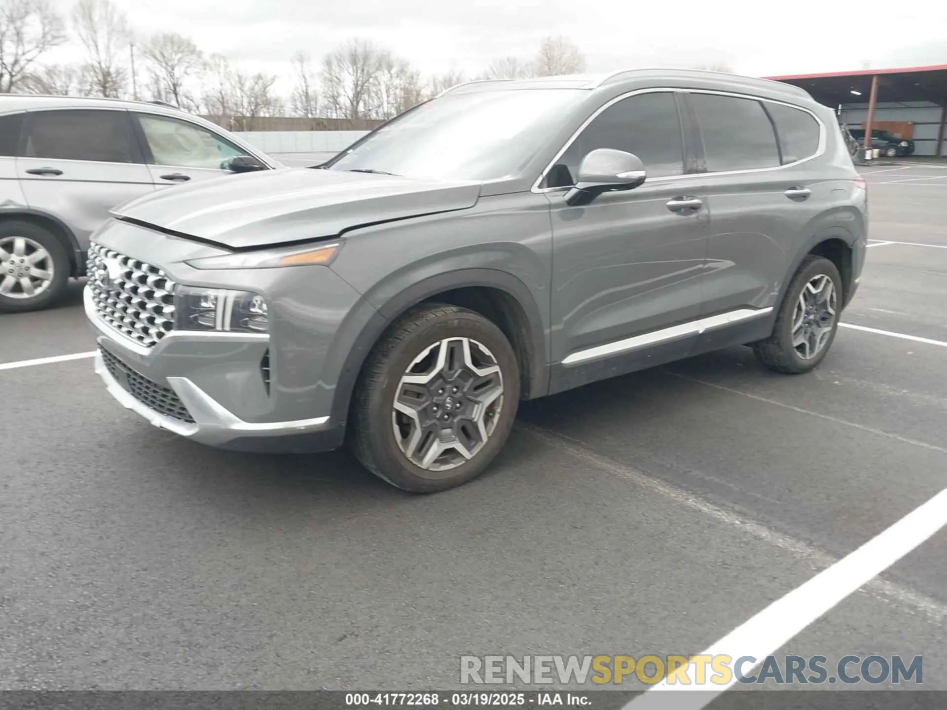 2 Photograph of a damaged car 5NMS44AL5PH486540 HYUNDAI SANTA FE 2023