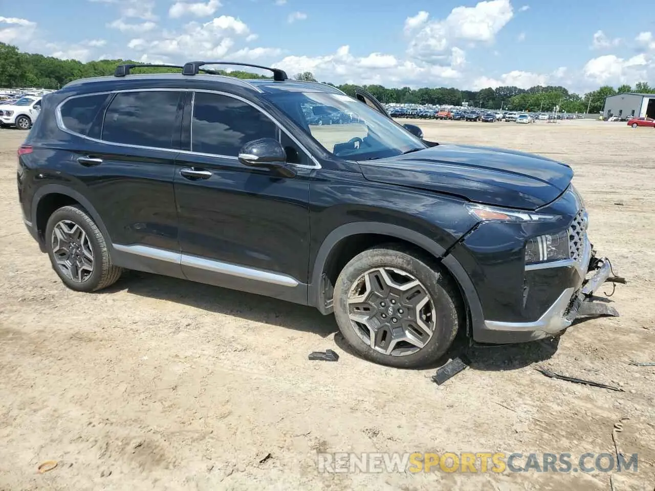 4 Photograph of a damaged car 5NMS44AL6PH639197 HYUNDAI SANTA FE 2023
