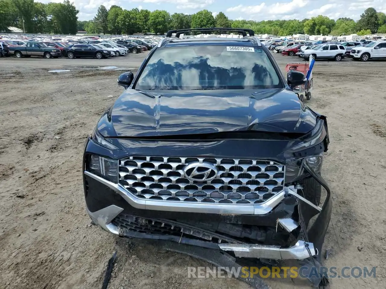 5 Photograph of a damaged car 5NMS44AL6PH639197 HYUNDAI SANTA FE 2023